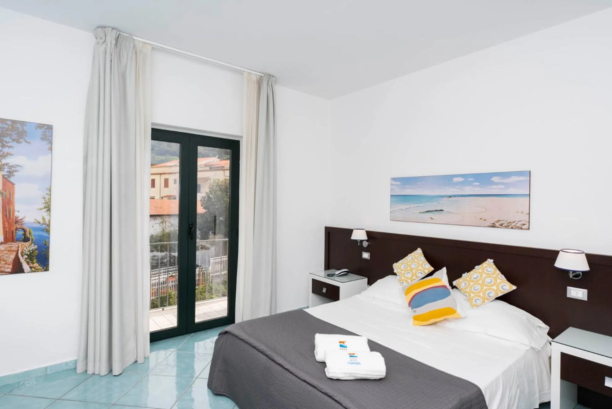 Bed in Hotel Murmann