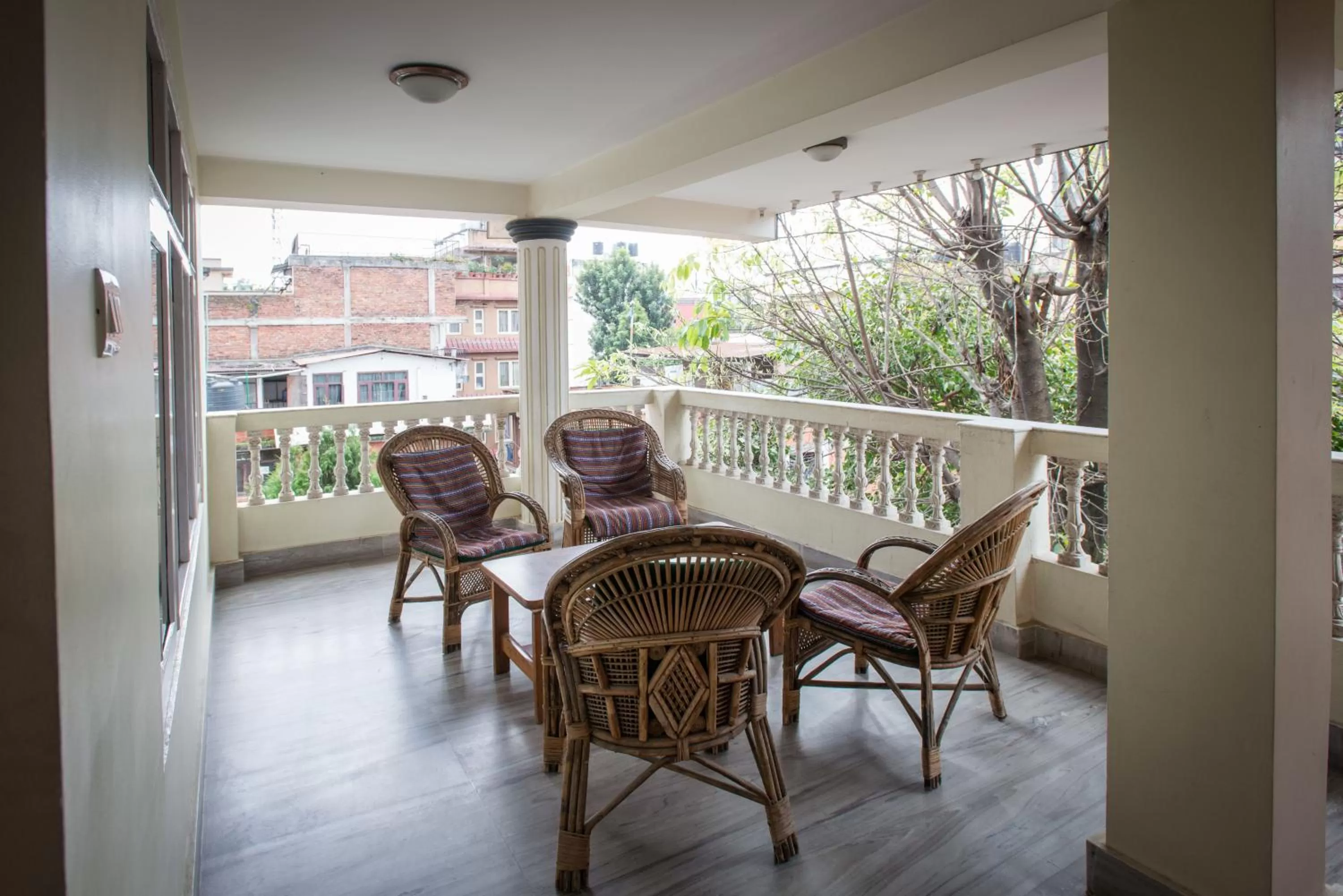 Balcony/Terrace in Hotel Yambu kathmandu
