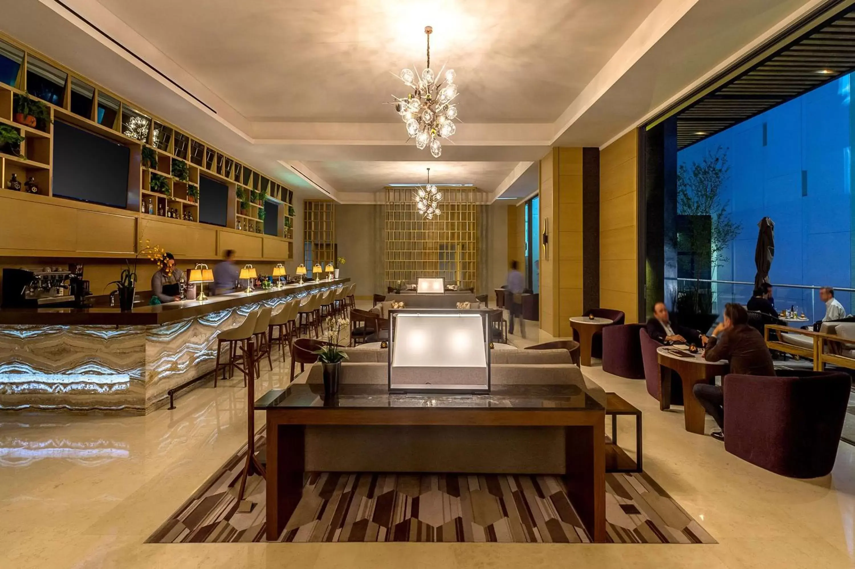 Lounge or bar, Restaurant/Places to Eat in Hyatt Regency Andares Guadalajara