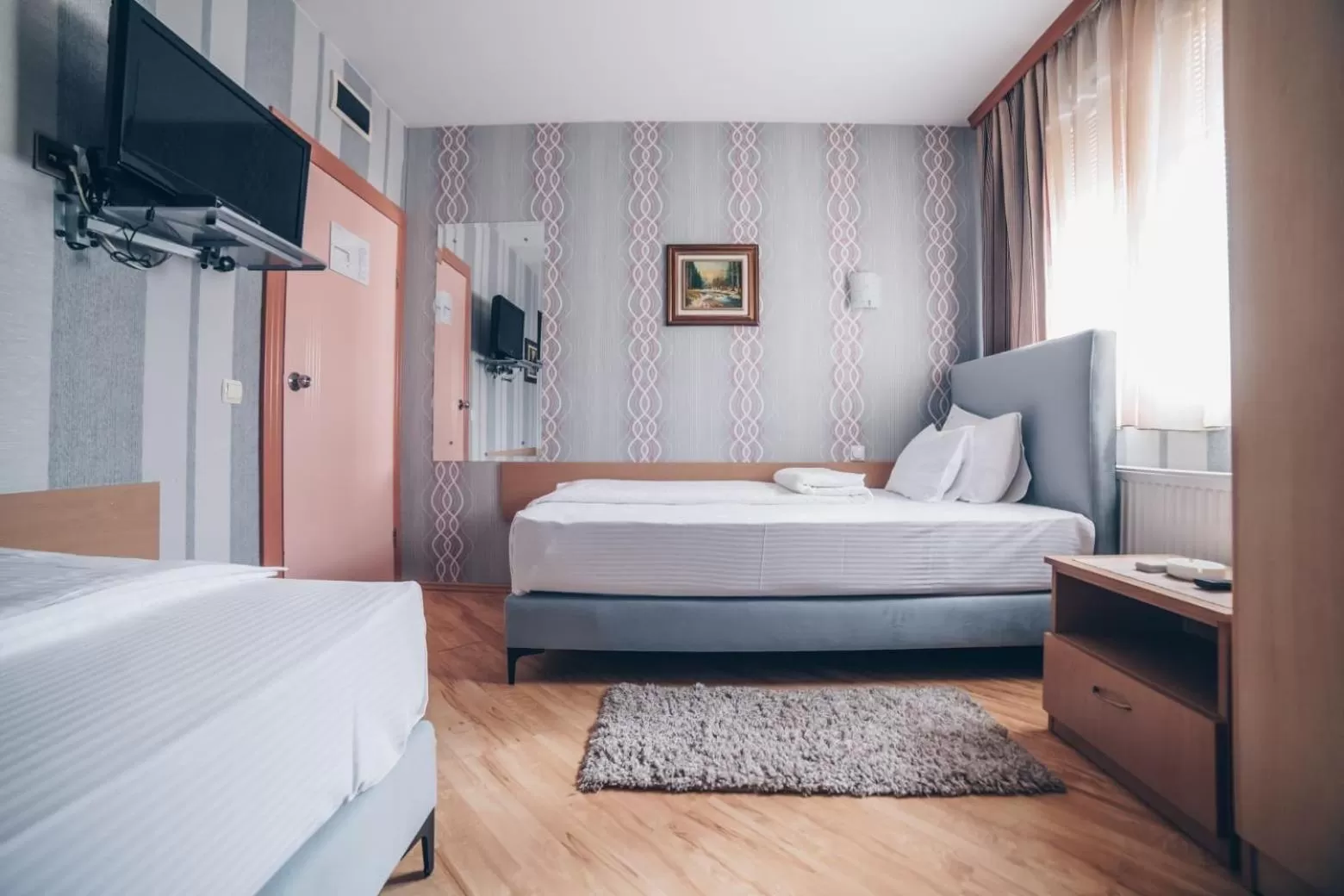 Bed in Garni Hotel Radović
