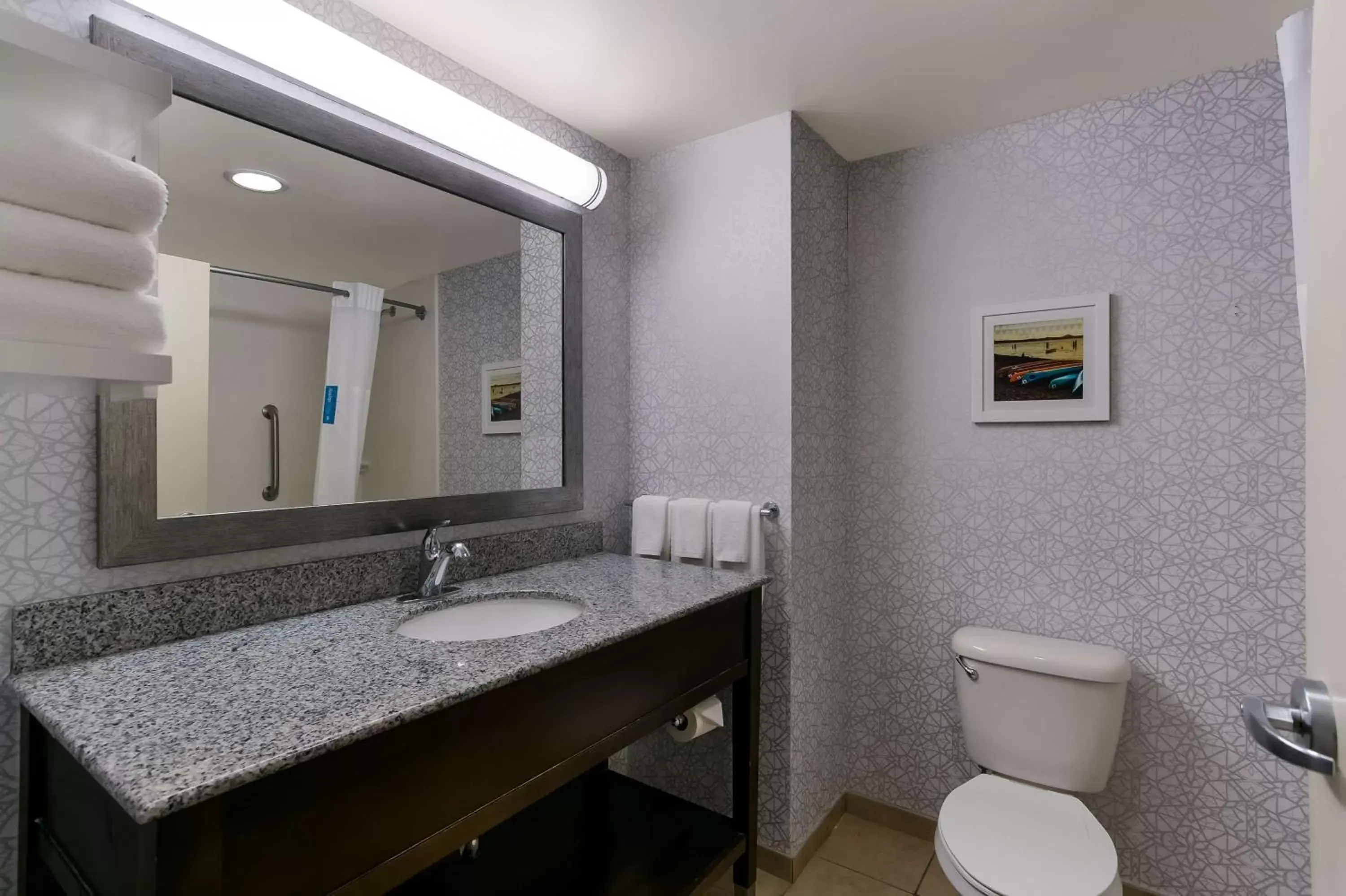 Bathroom in Hampton Inn & Suites Wilmington Christiana