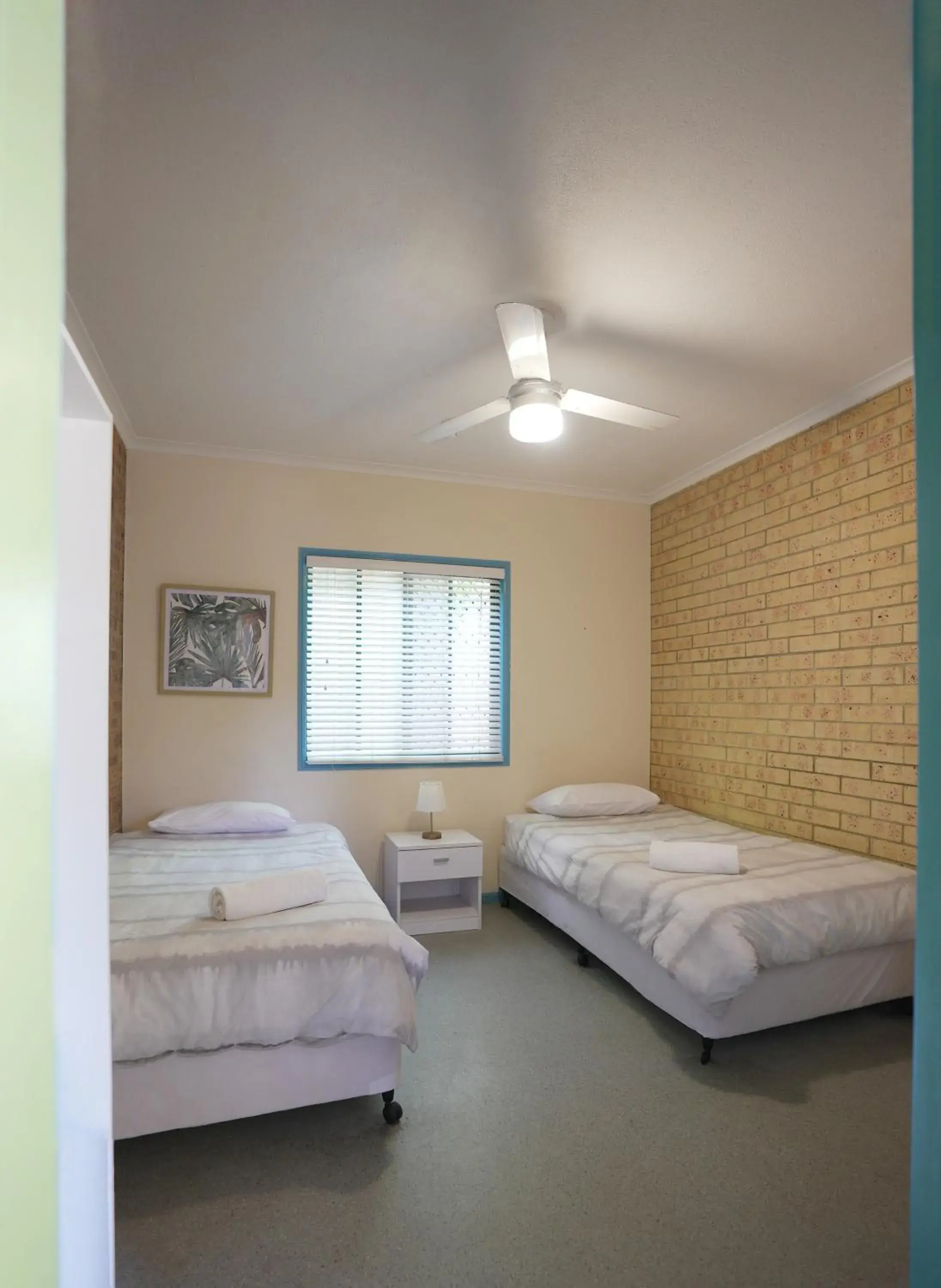 Bed in Coolum Budget Accommodation