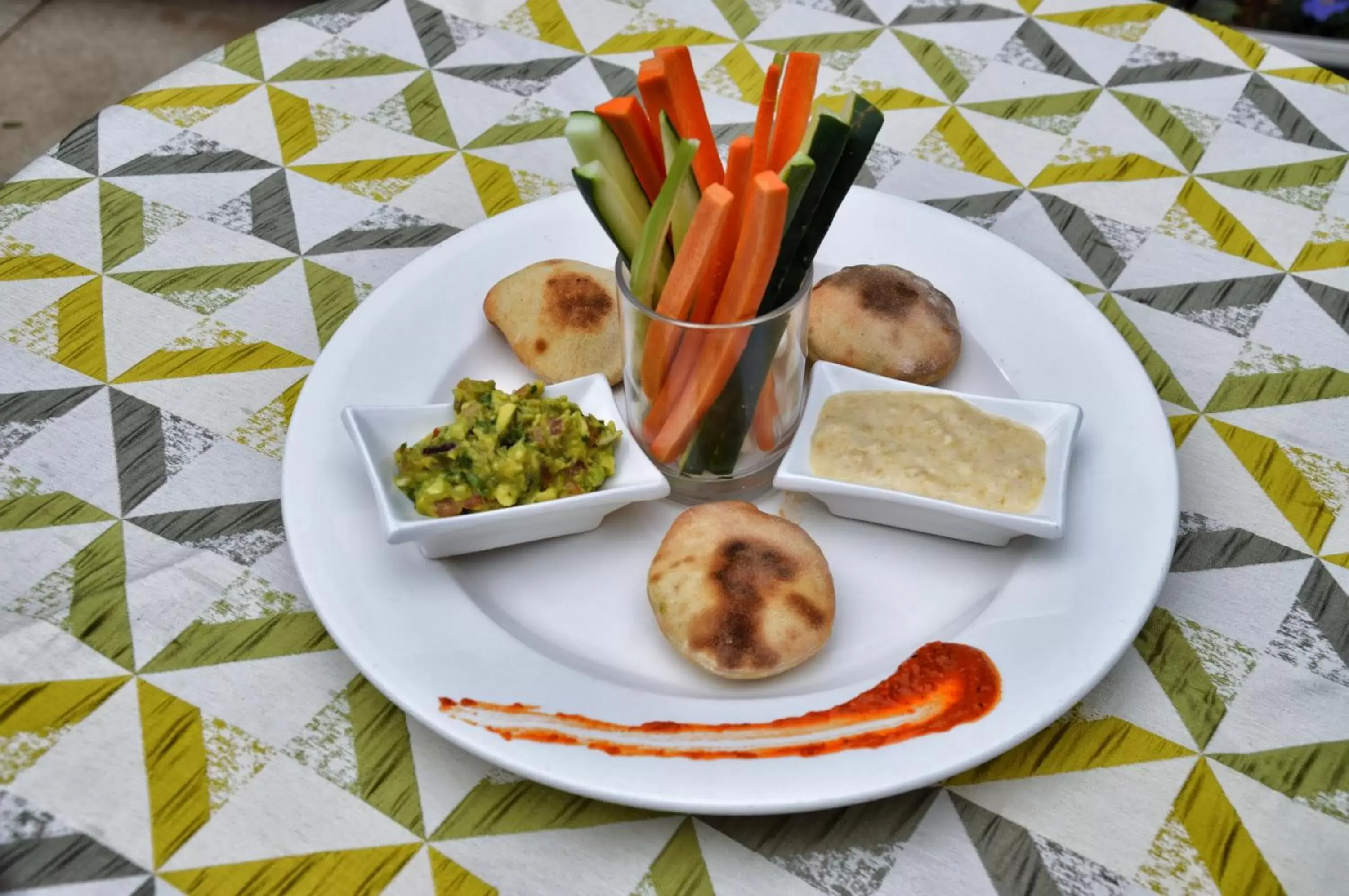 Food close-up in Zehneria Suites Hotel