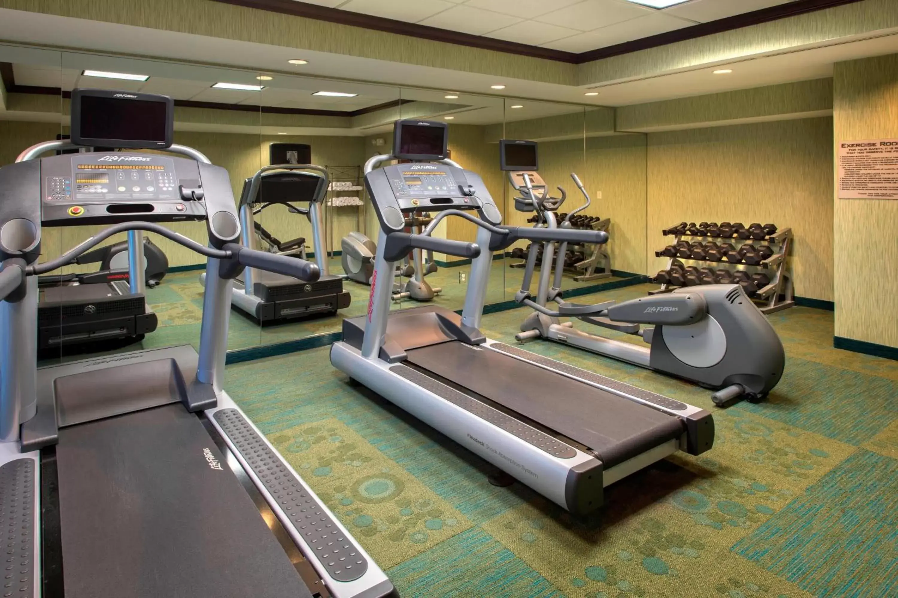Fitness centre/facilities, Fitness Center/Facilities in SpringHill Suites by Marriott Charlotte Airport
