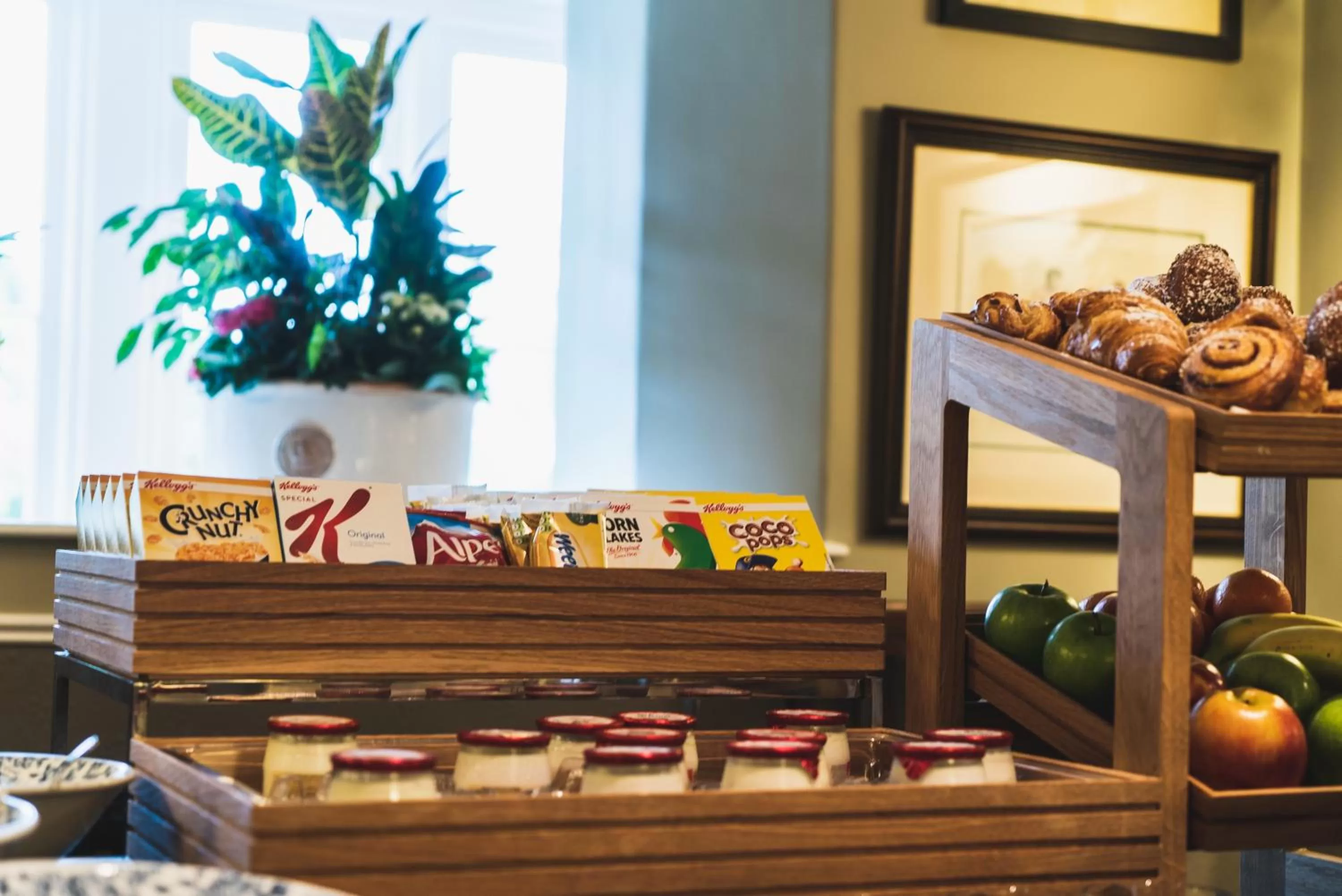 Continental breakfast in The Highdown – Brunning and Price