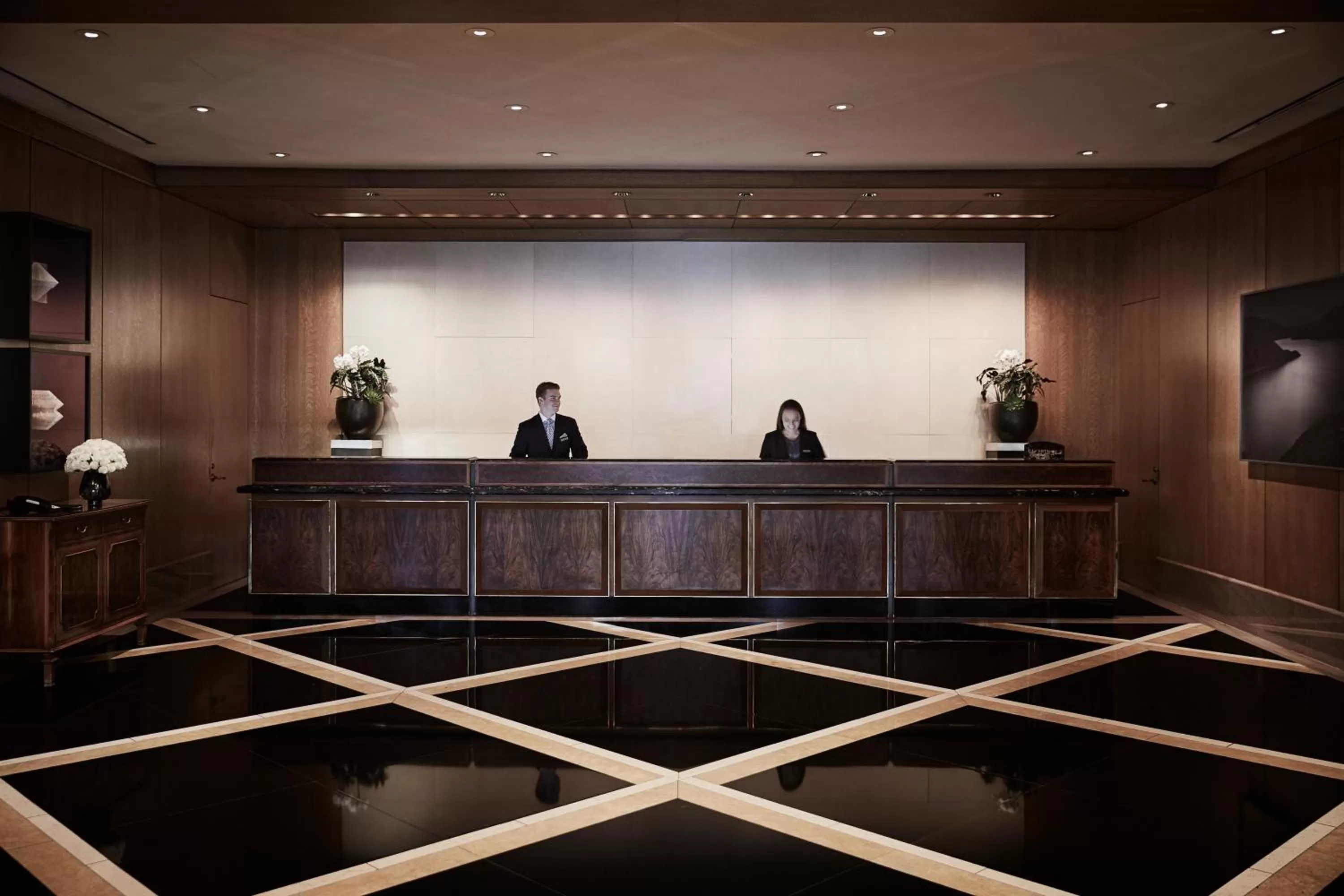 Staff in Four Seasons Boston