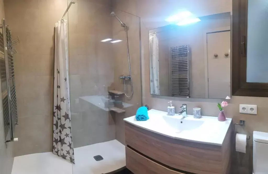 Bathroom in Valencia habitaciones