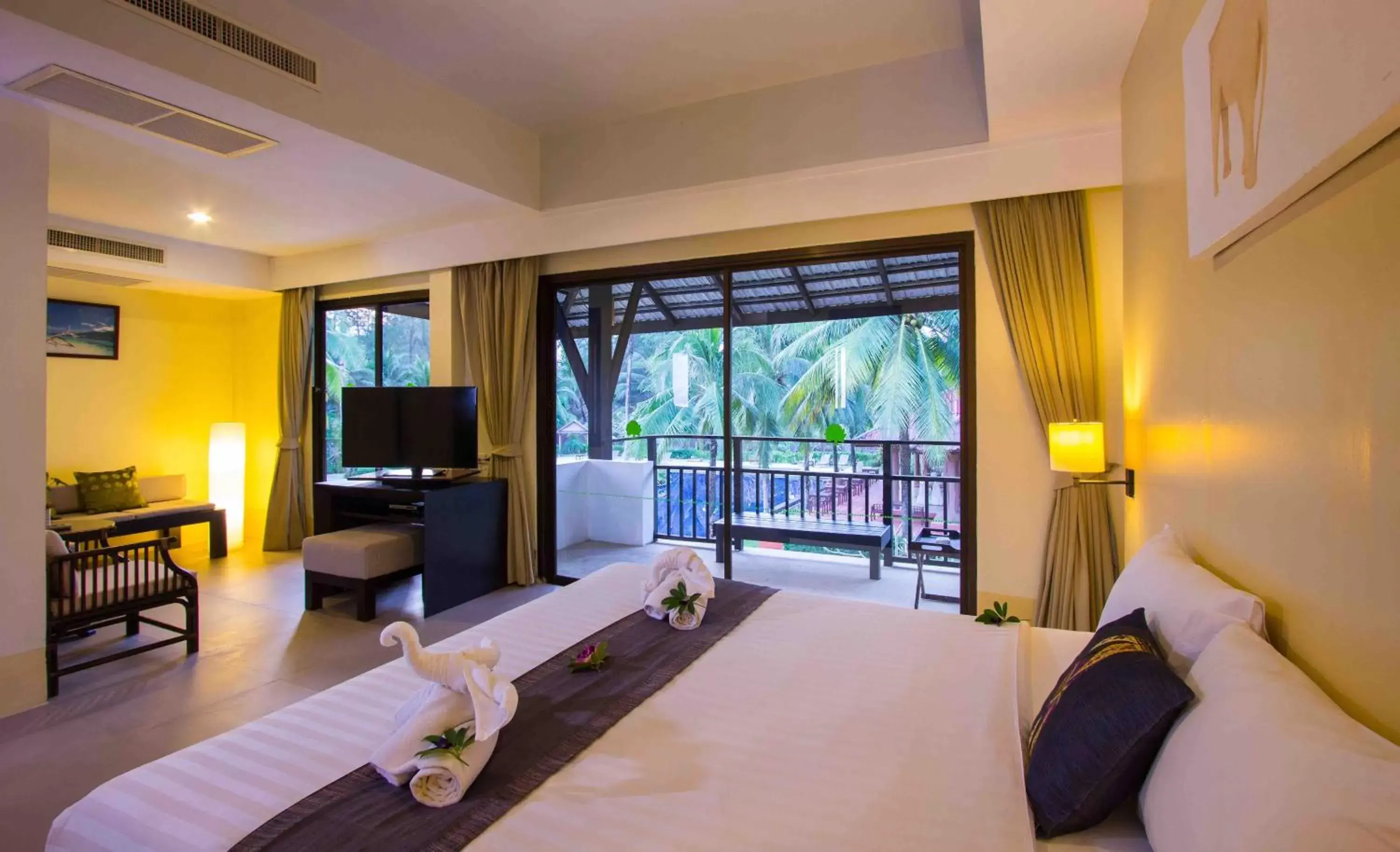 Bedroom in Palm Galleria Resort-SHA Extra Plus