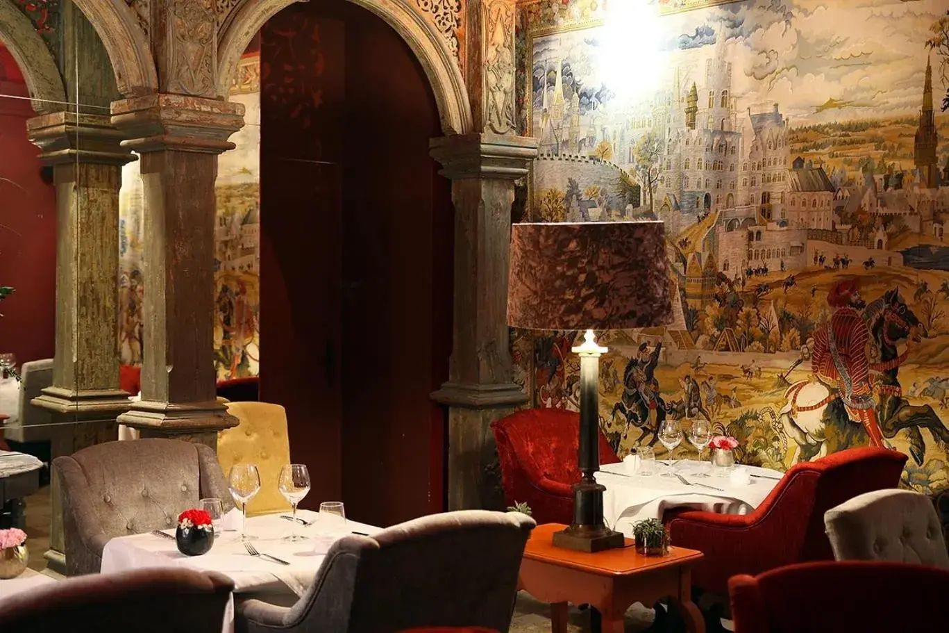 Restaurant/Places to Eat in La Villa Mazarin