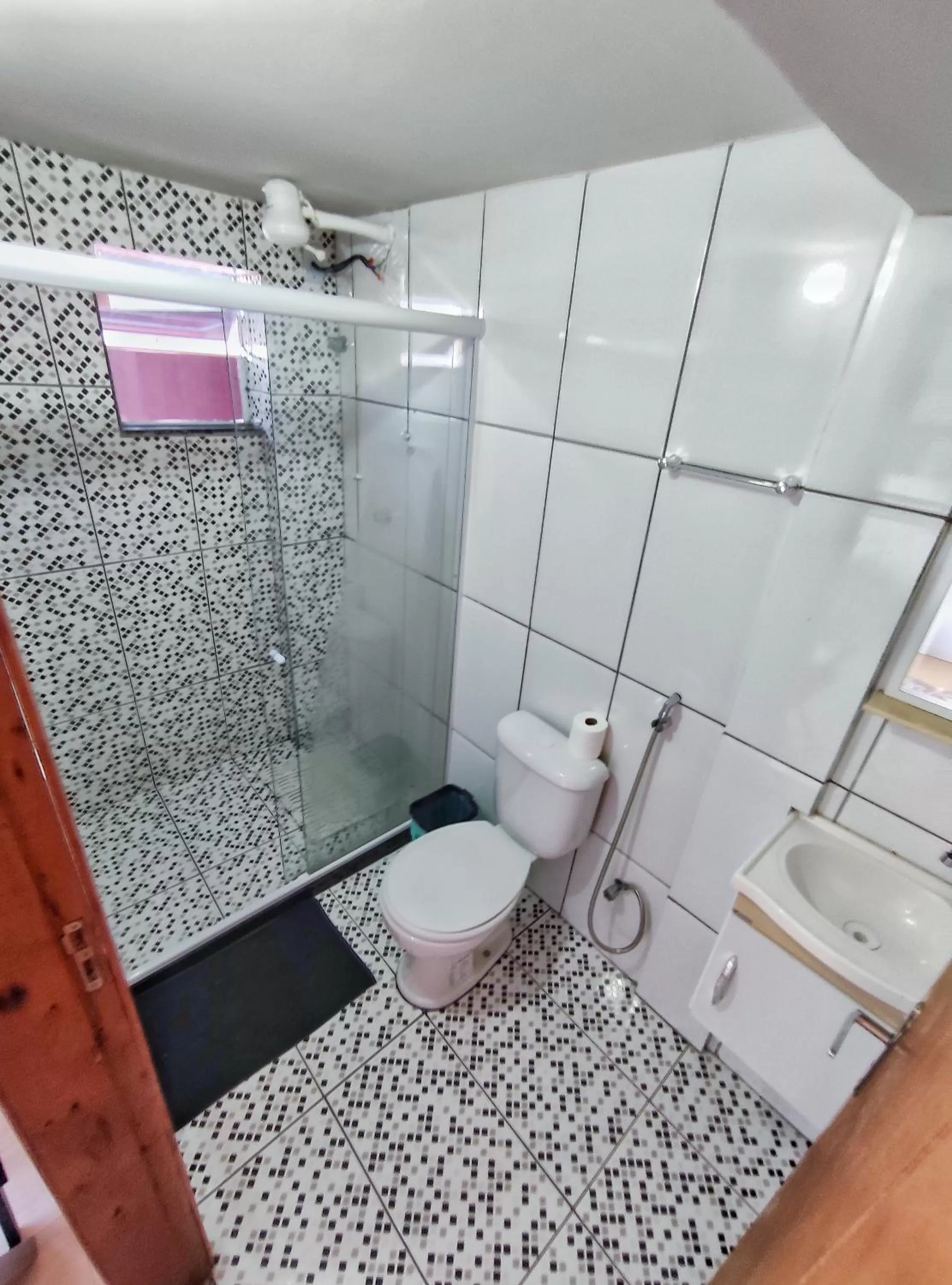 Bathroom in Pousada Bela Vista Maricá