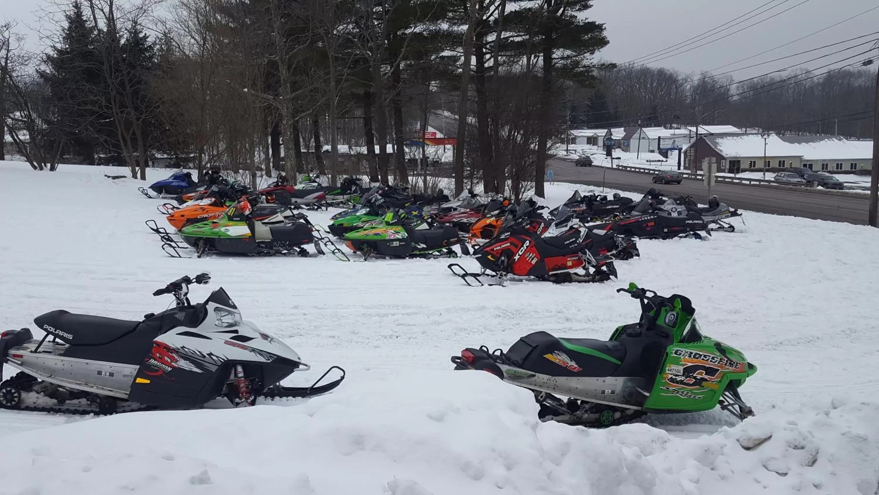 People, Winter in The Garrett Inn