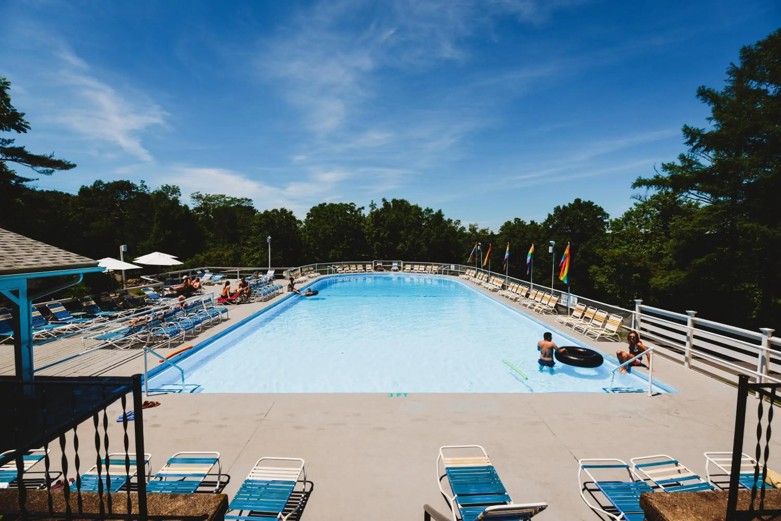 Swimming Pool in Rainbow Mountain Resort - LGBTQ Friendly