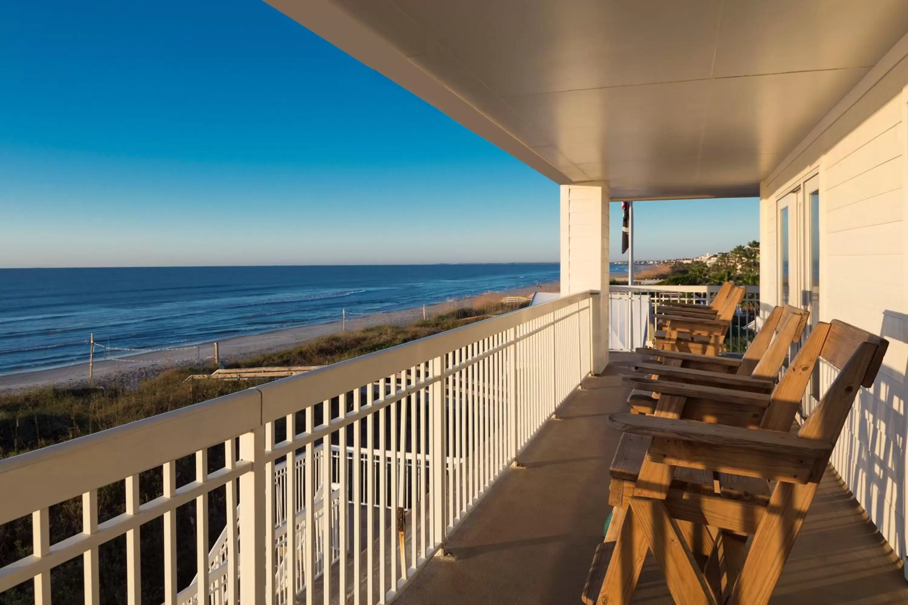 Balcony/Terrace in Seaside Inn - Isle of Palms