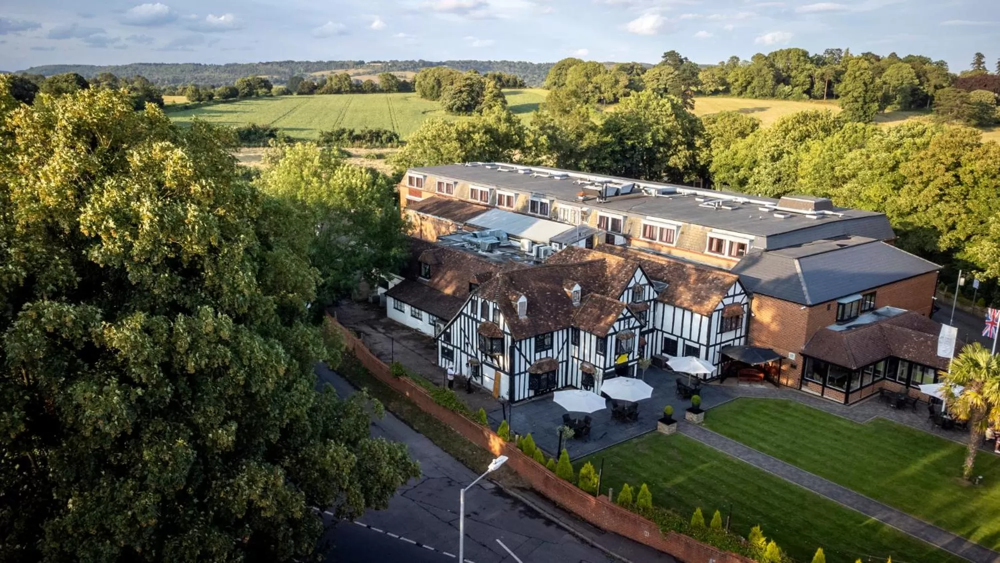 Property building in Donnington Manor Hotel