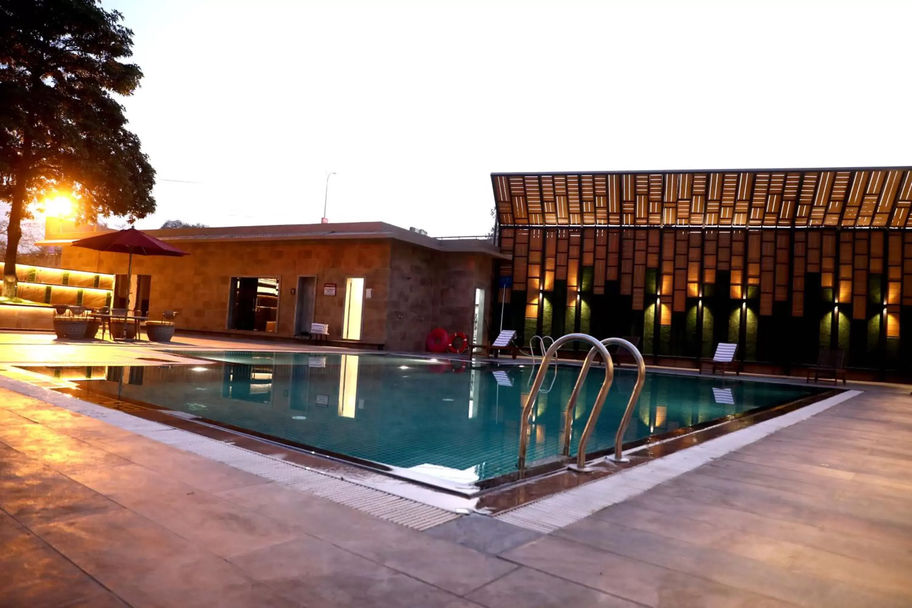 Swimming pool, Property Building in The Fern Residency Udaipur