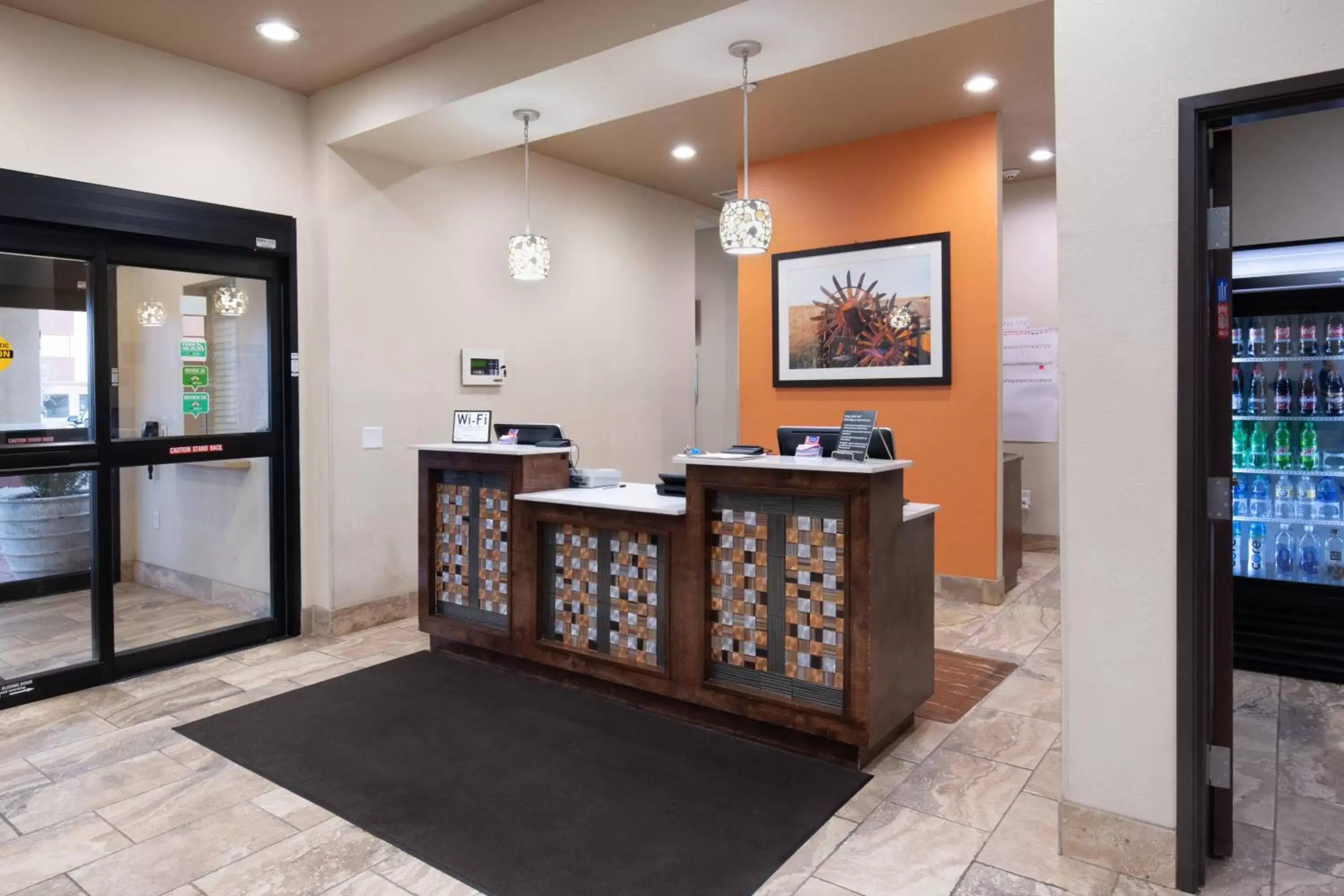 Lobby or reception, Lobby/Reception in Home Away Kitchen Suites Enid