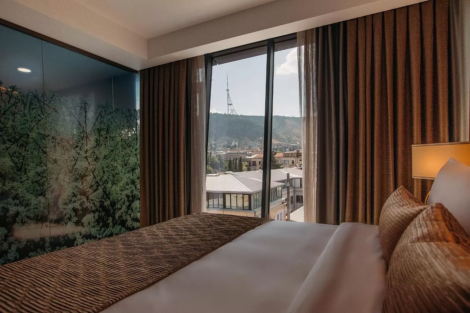 Mountain view, Bed in Marjan Plaza Hotel