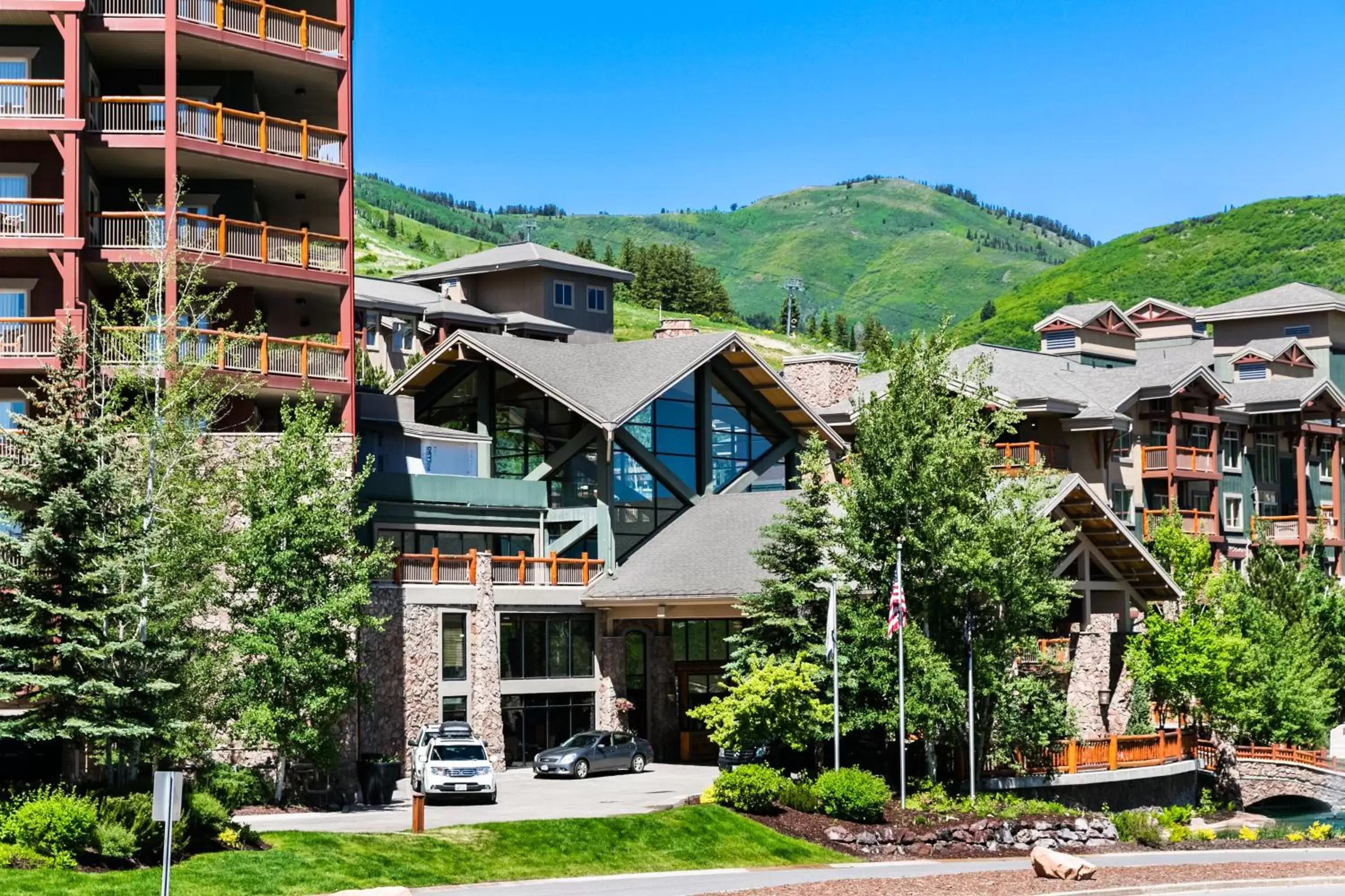 Property Building in Condos at Canyons Resort by White Pines