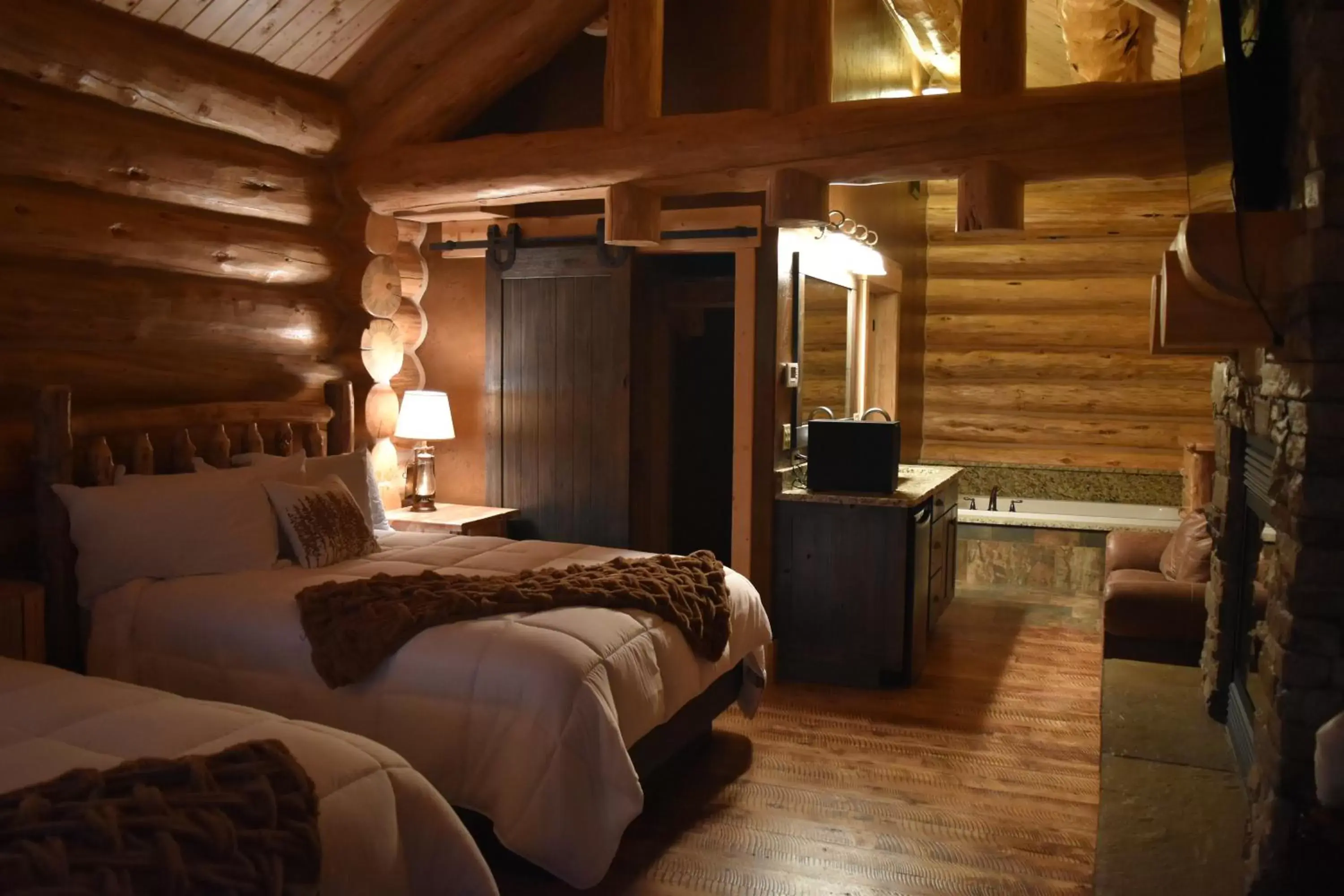 Bed in Kodiak Mountain Resort