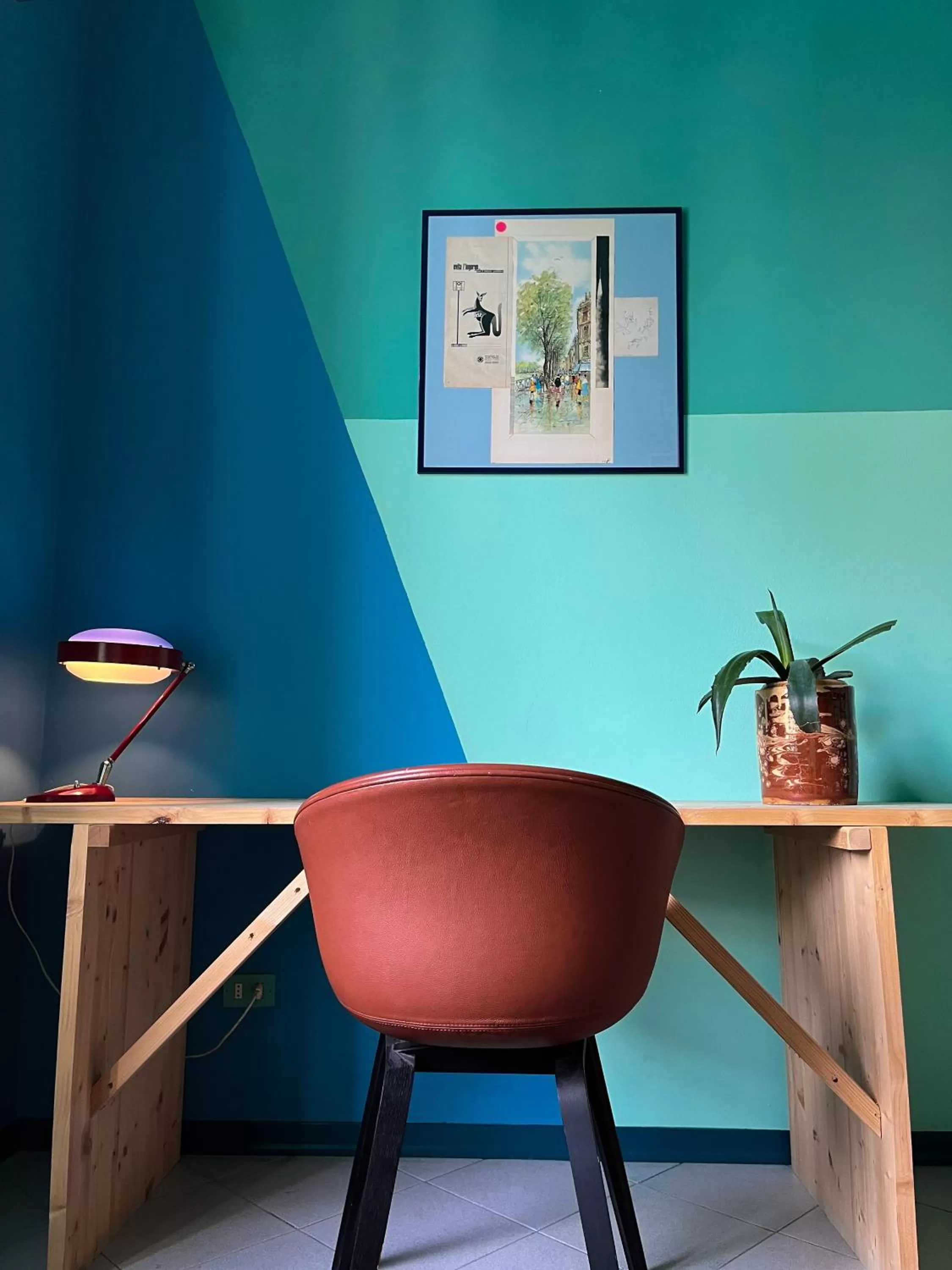 Decorative detail in La Bougainville Tuscan Riviera B&B and Beach Club