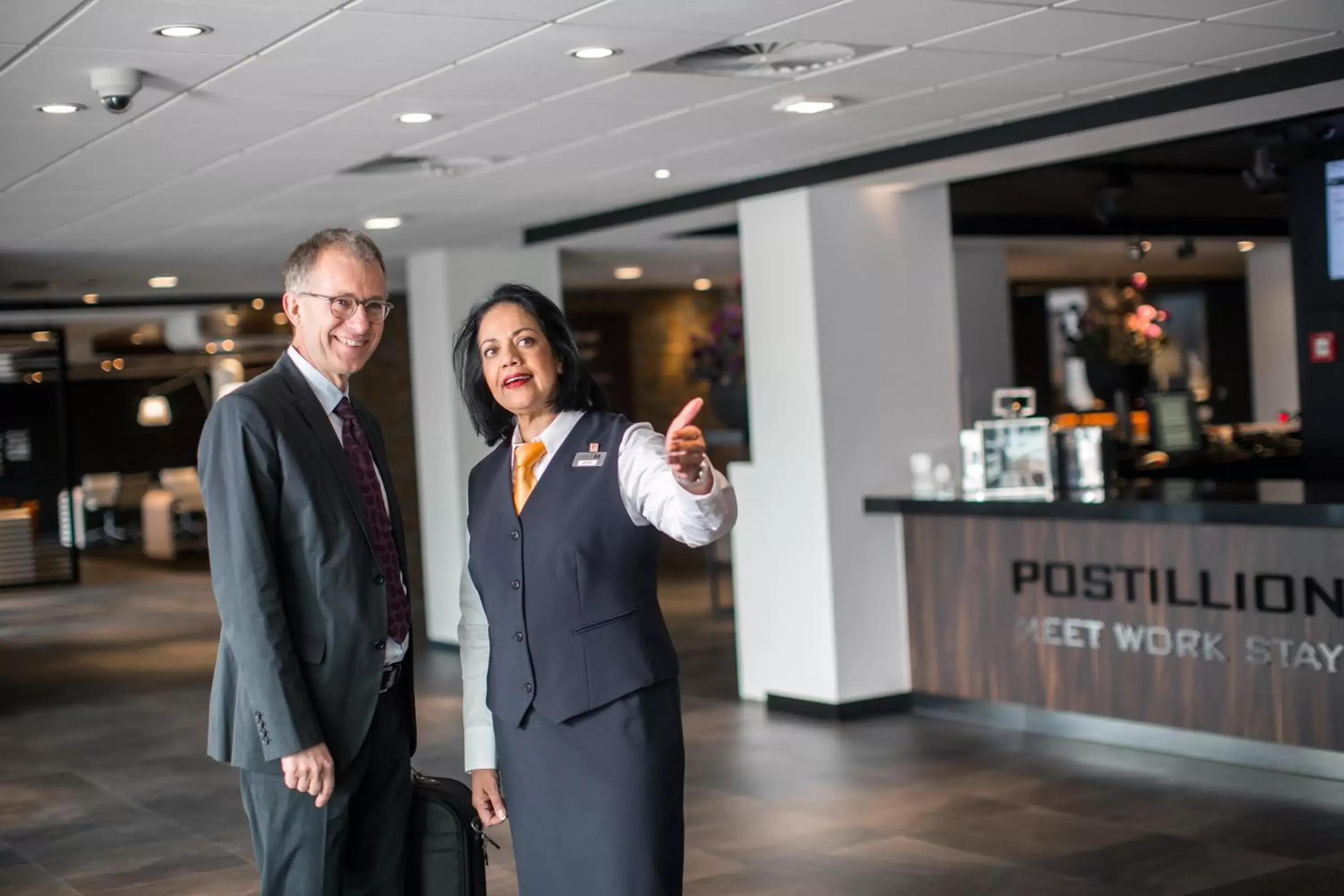 Staff in Postillion Hotel Dordrecht