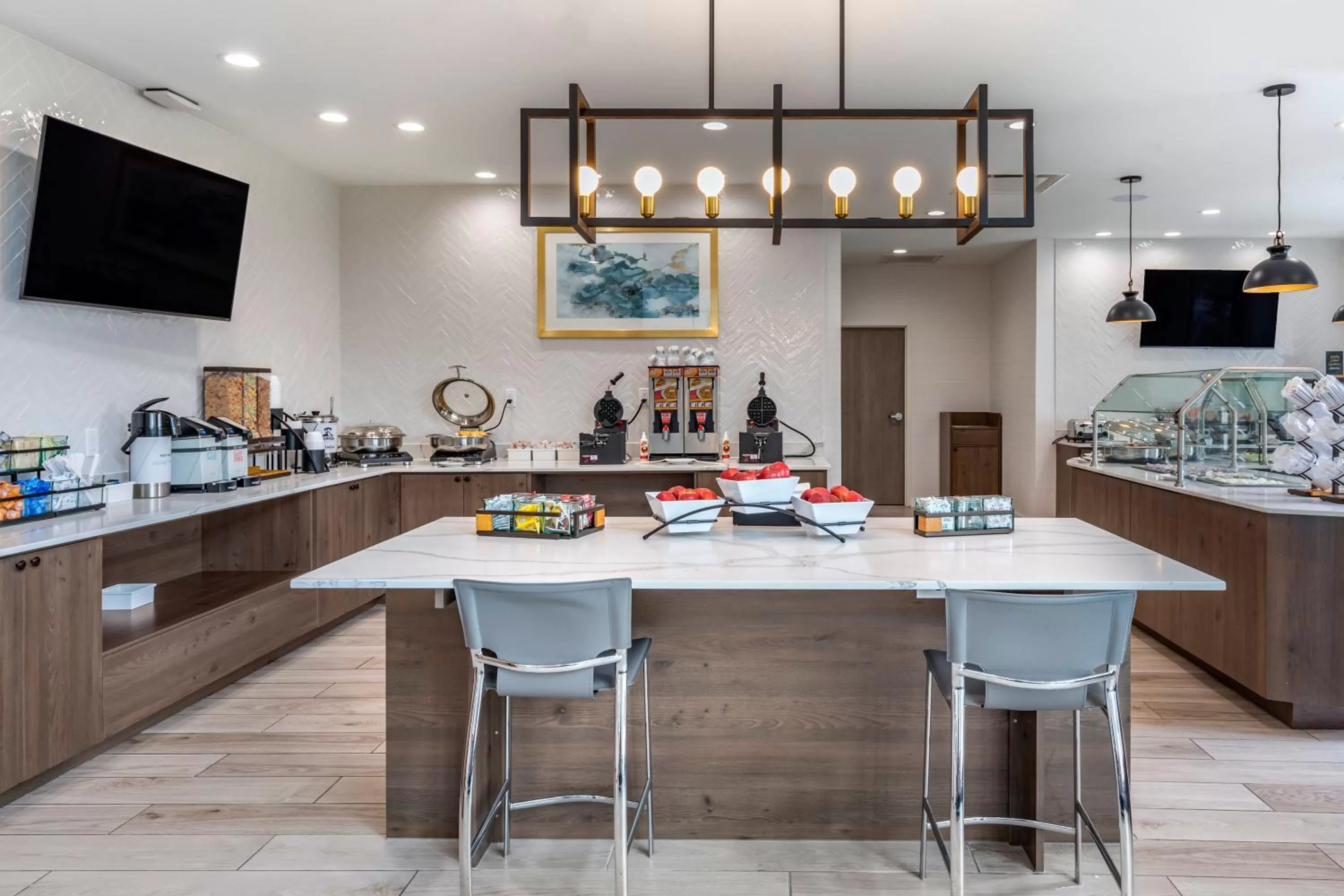 Breakfast in Staybridge Suites Grand Prairie Near Epic Central by IHG