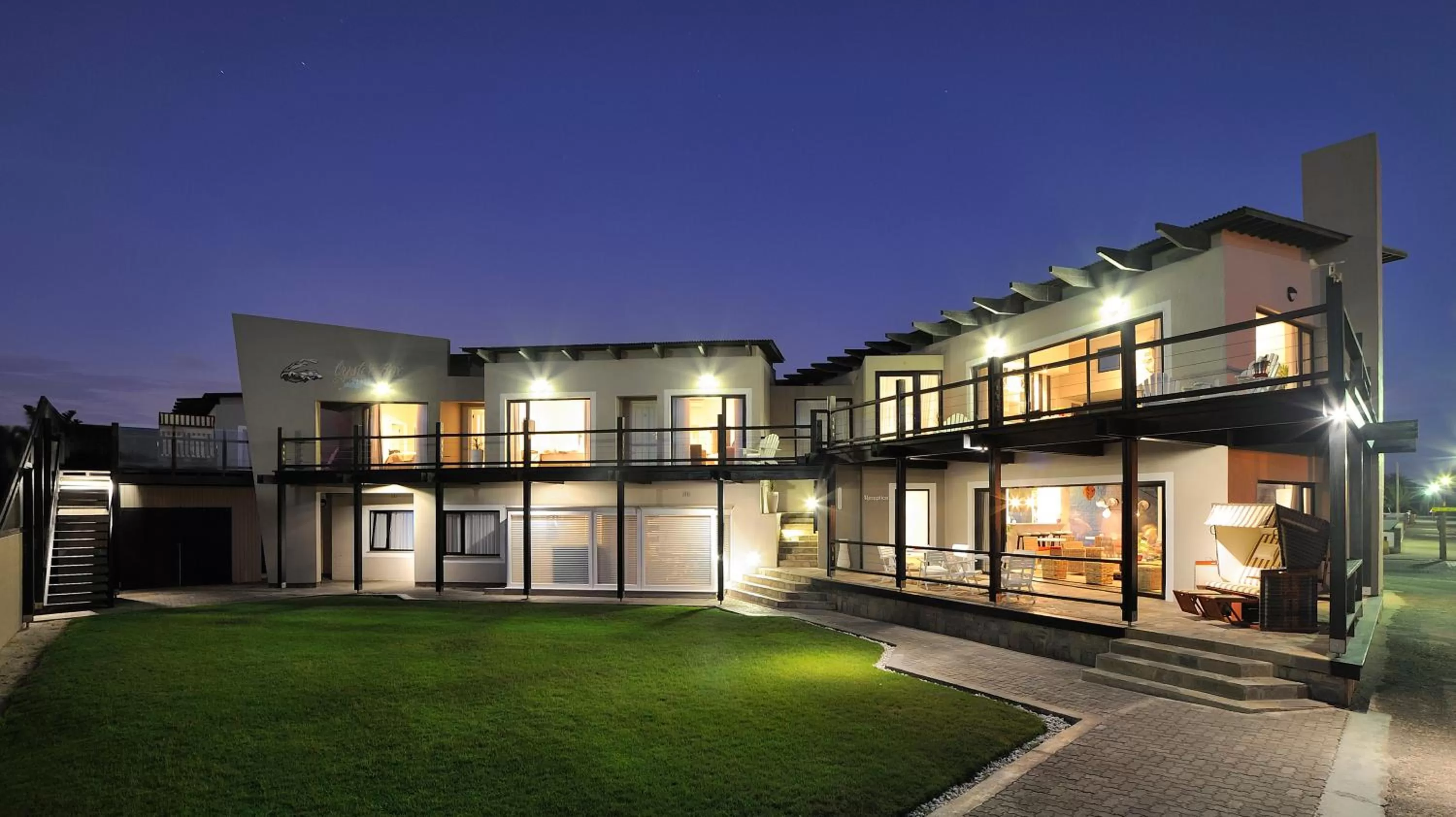 Property building in Oyster Box Guesthouse