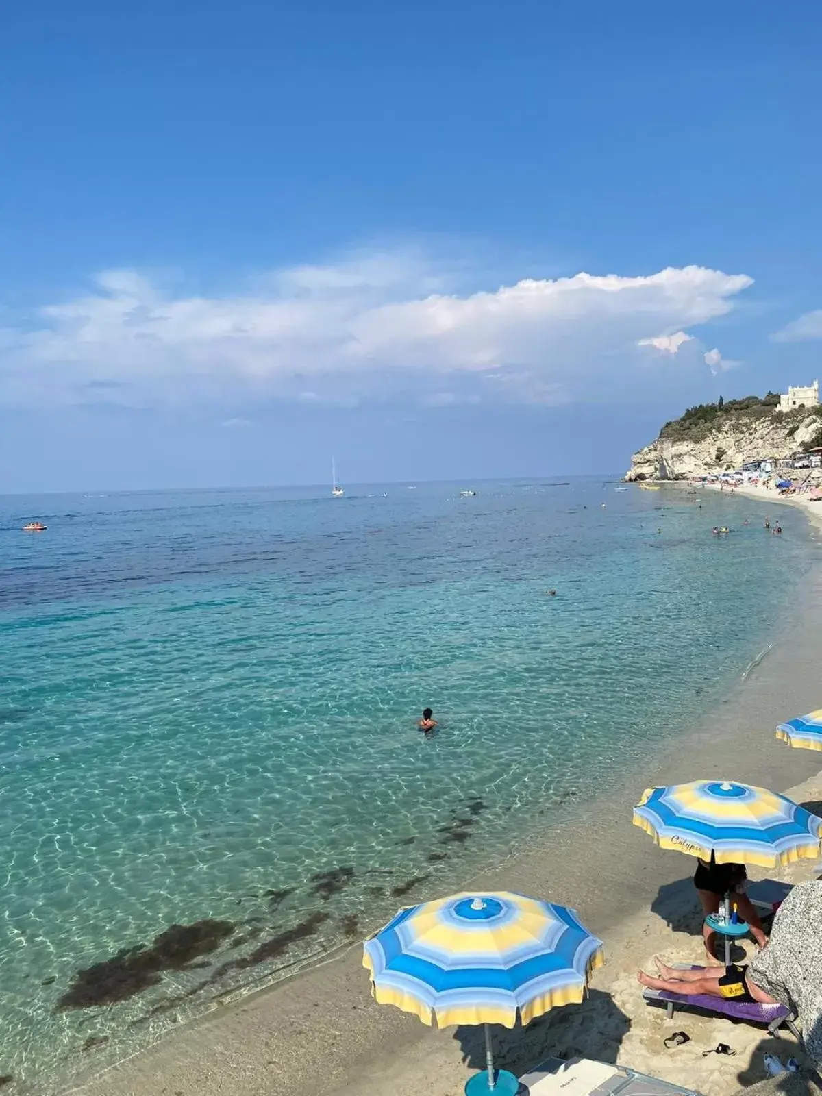 Beach in Arcobaleno Tropea centro