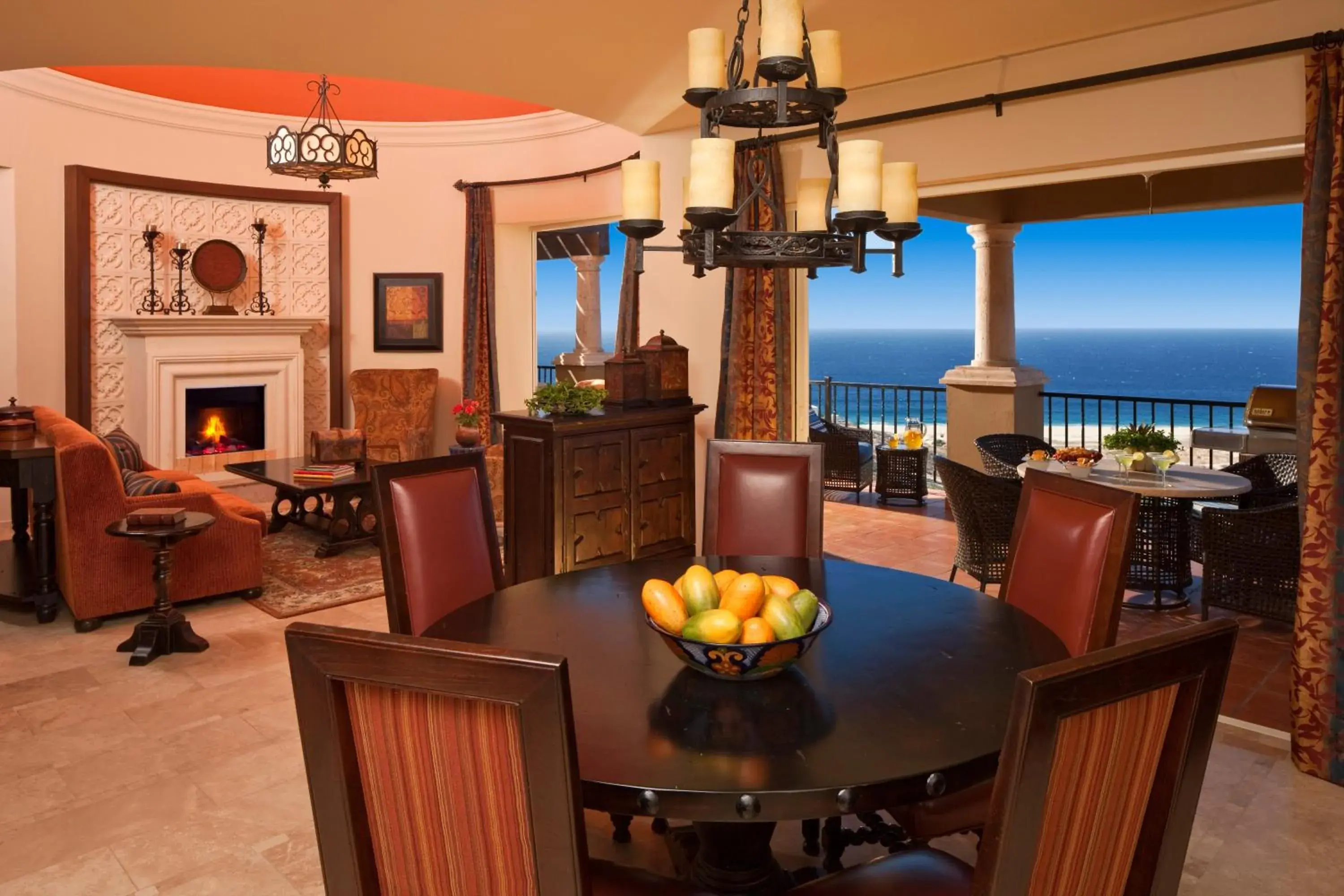 Living room, Dining Area in Montecristo Villas at Quivira Los Cabos -Vacation Rentals