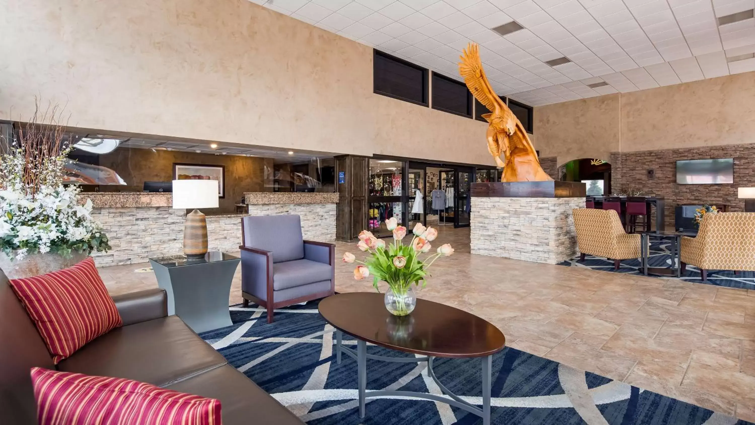 Lobby or reception, Lobby/Reception in Best Western Plus Raton Hotel