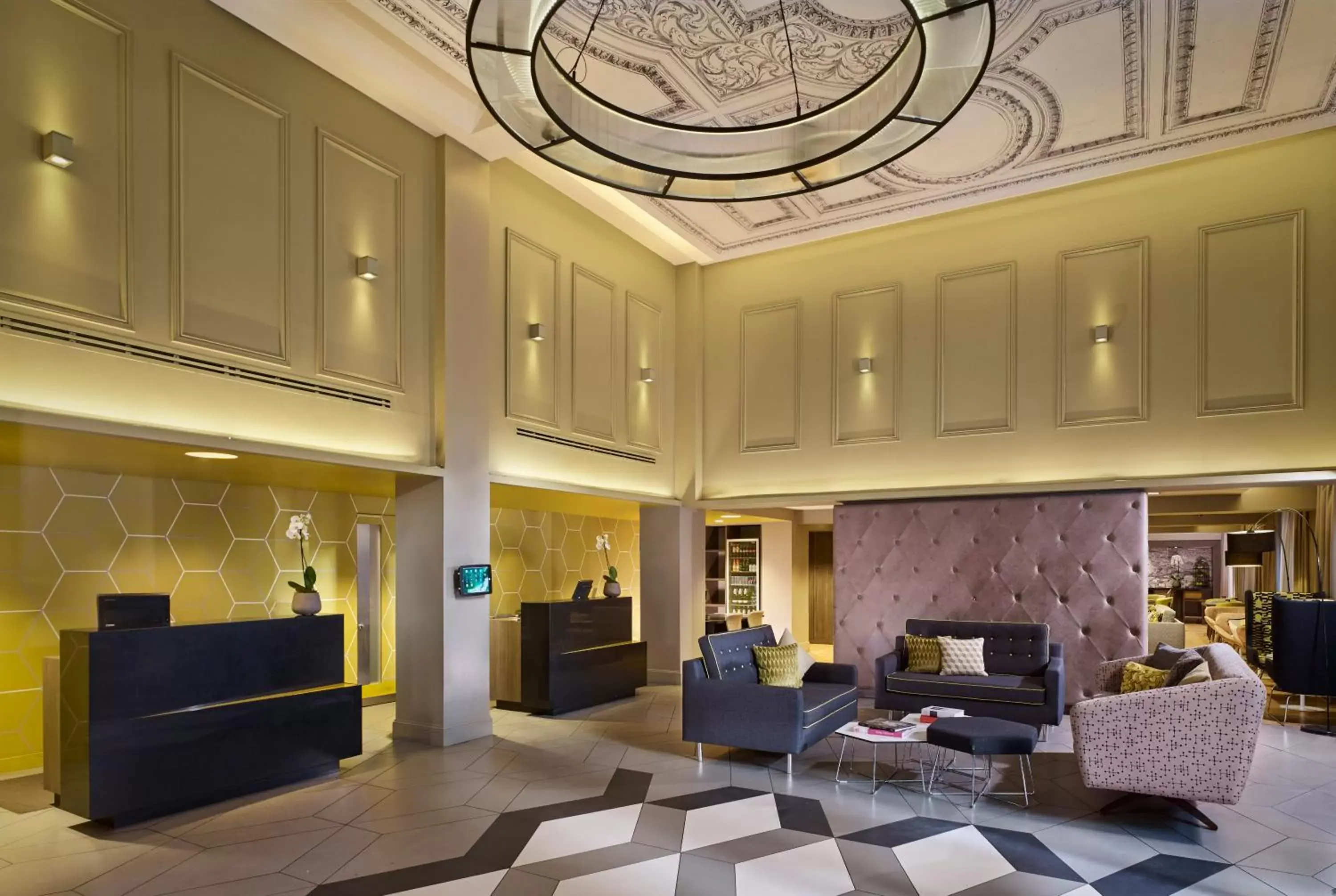 Lobby or reception in Citadines Trafalgar Square London Lobby or reception in Citadines Trafalgar Square London