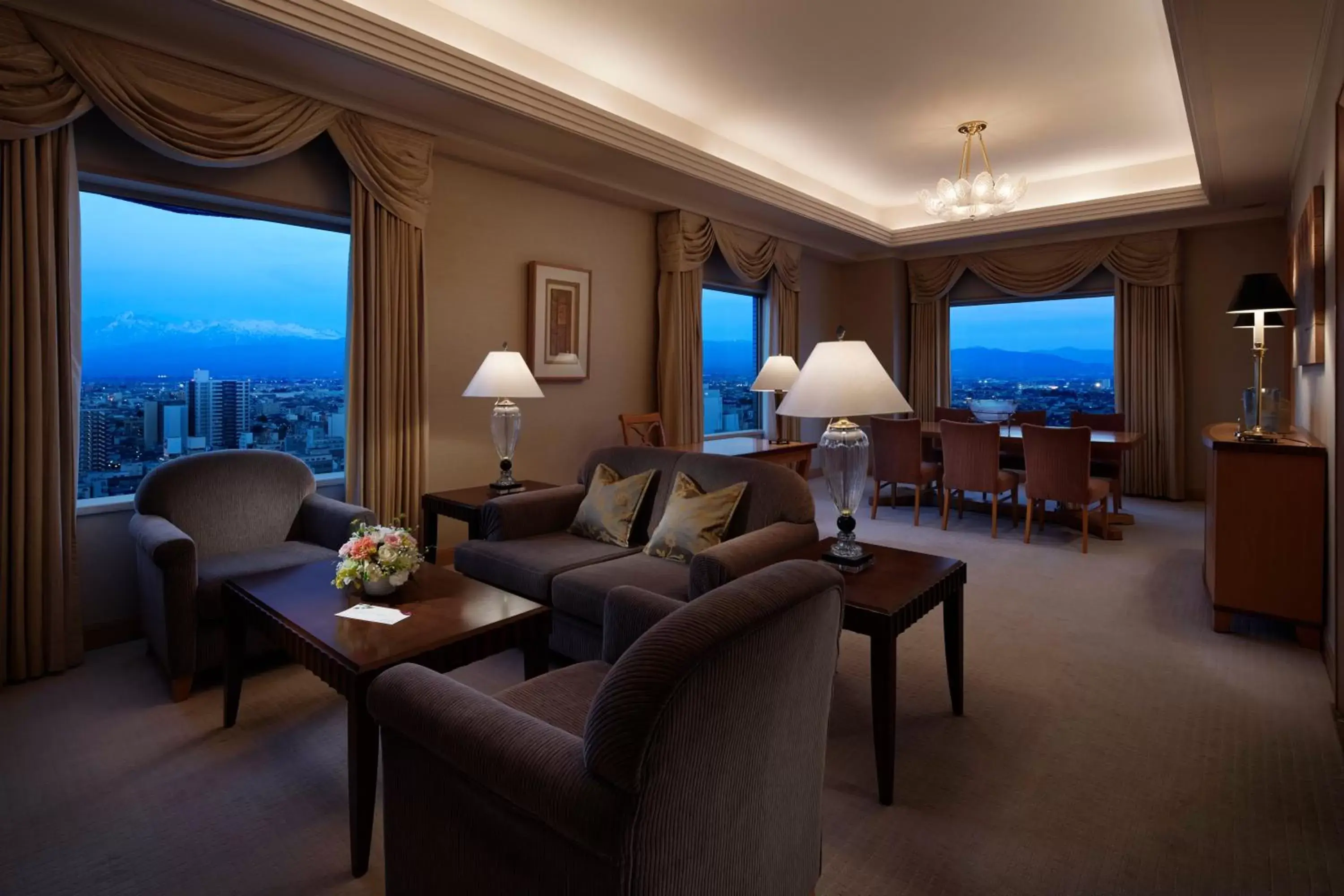 Photo of the whole room, Seating Area in ANA Crowne Plaza Toyama, an IHG Hotel