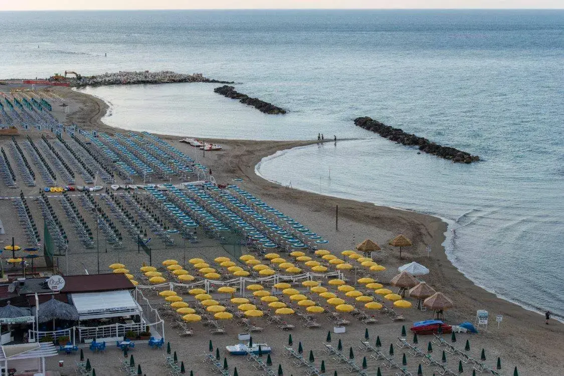 View (from property/room), Beach in Grand Hotel Montesilvano