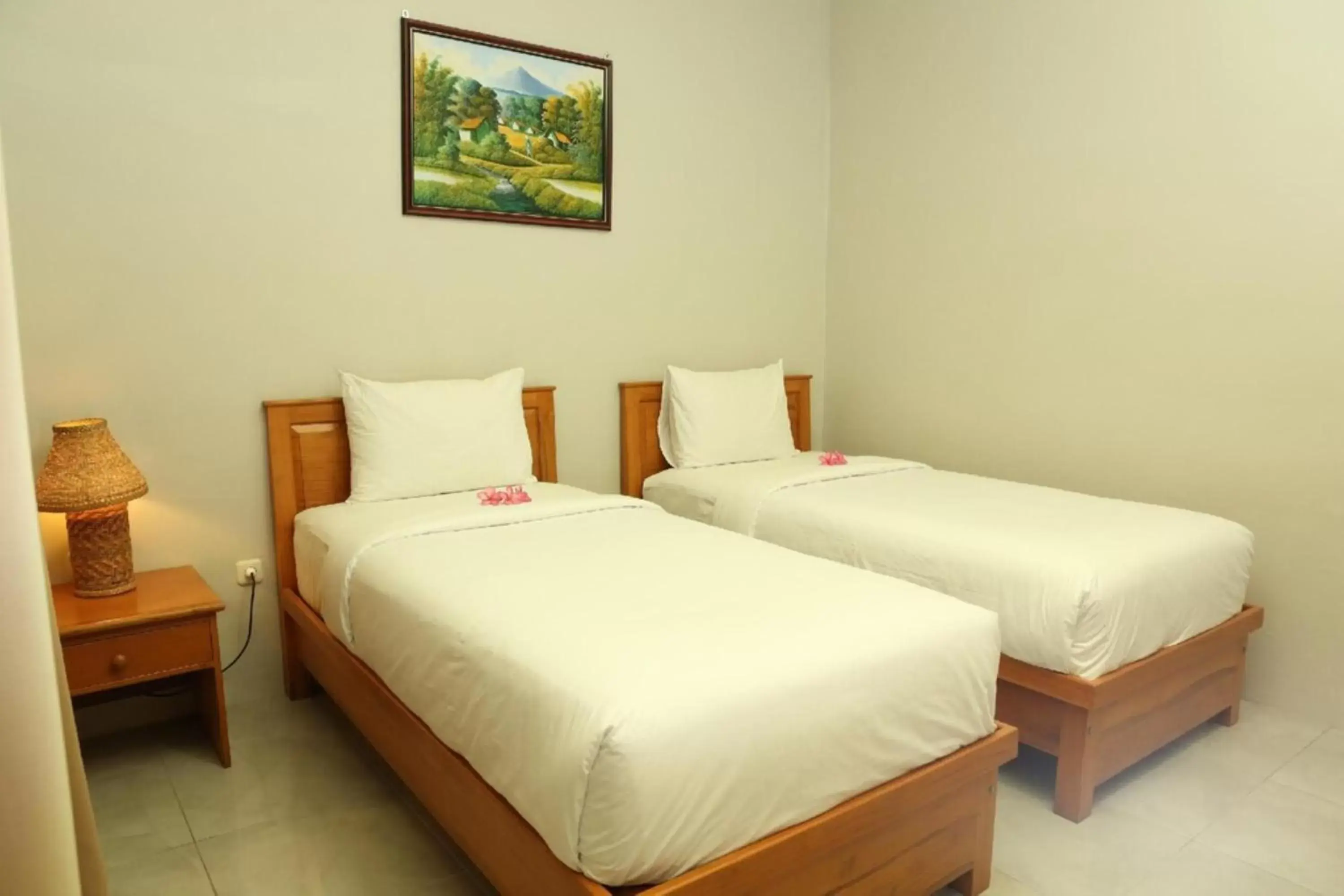Bedroom, Bed in Senggigi Cottages Lombok