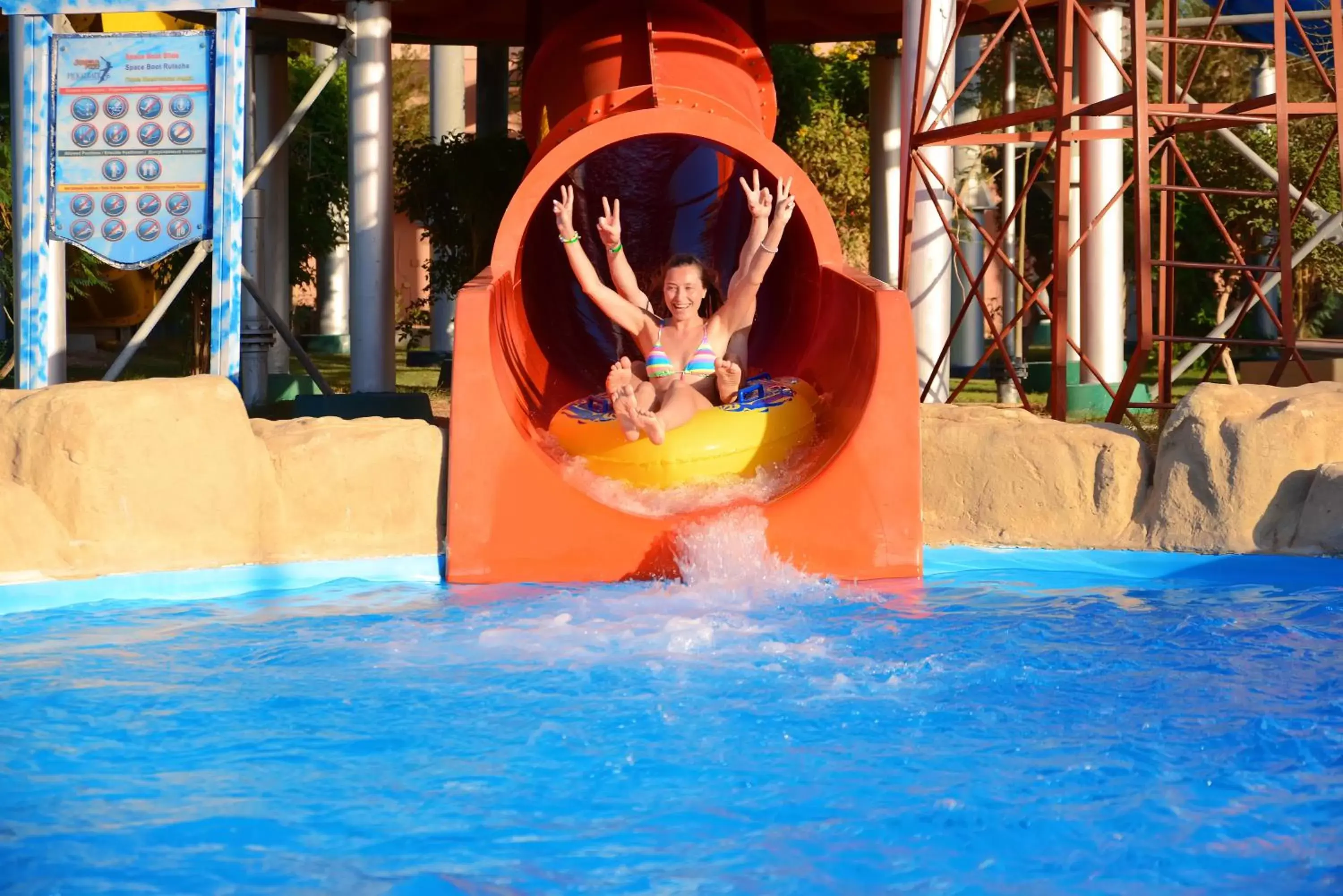 Aqua park, Swimming Pool in Pickalbatros Jungle Aqua Park - Neverland Hurghada