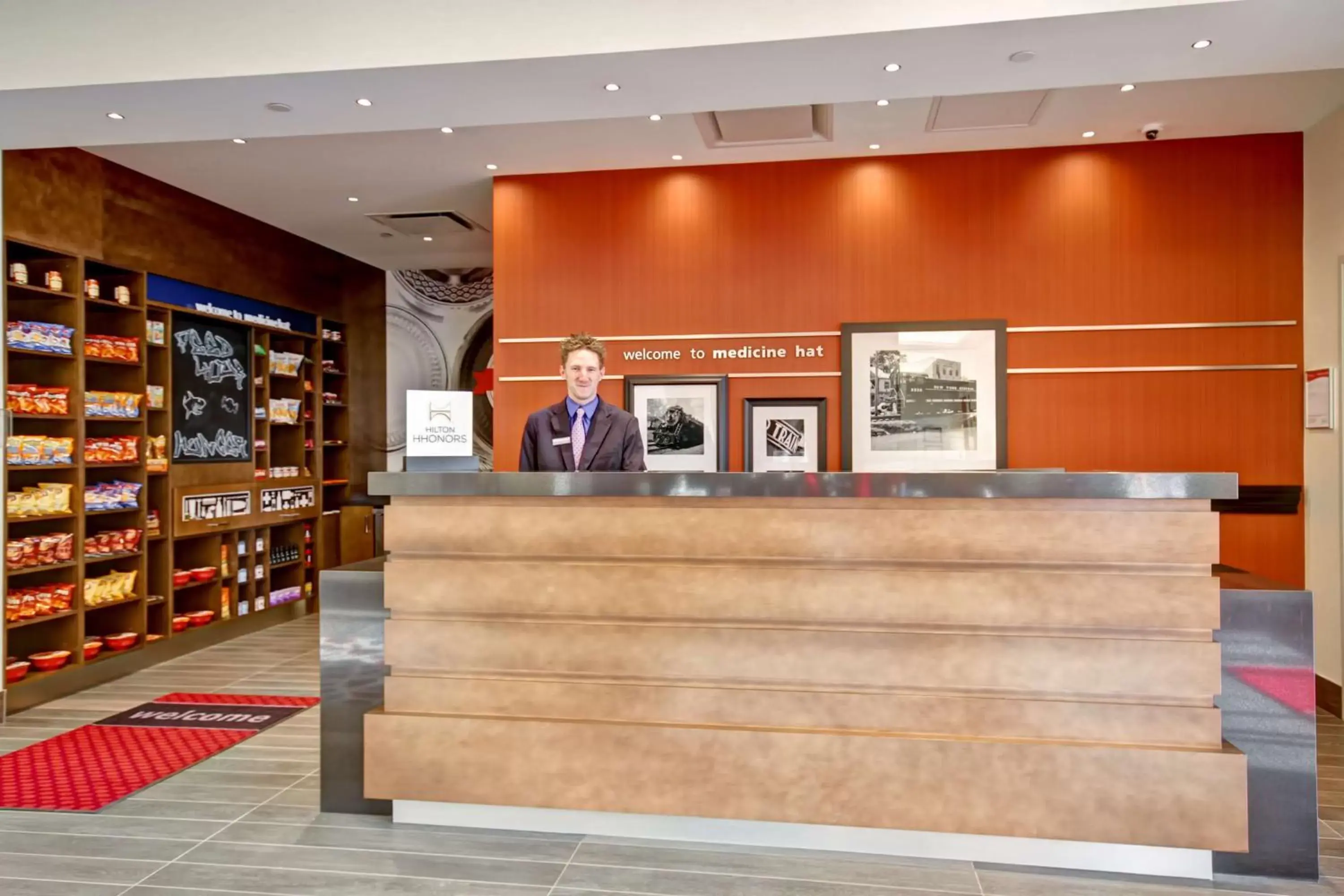 Lobby or reception in Hampton Inn & Suites - Medicine Hat