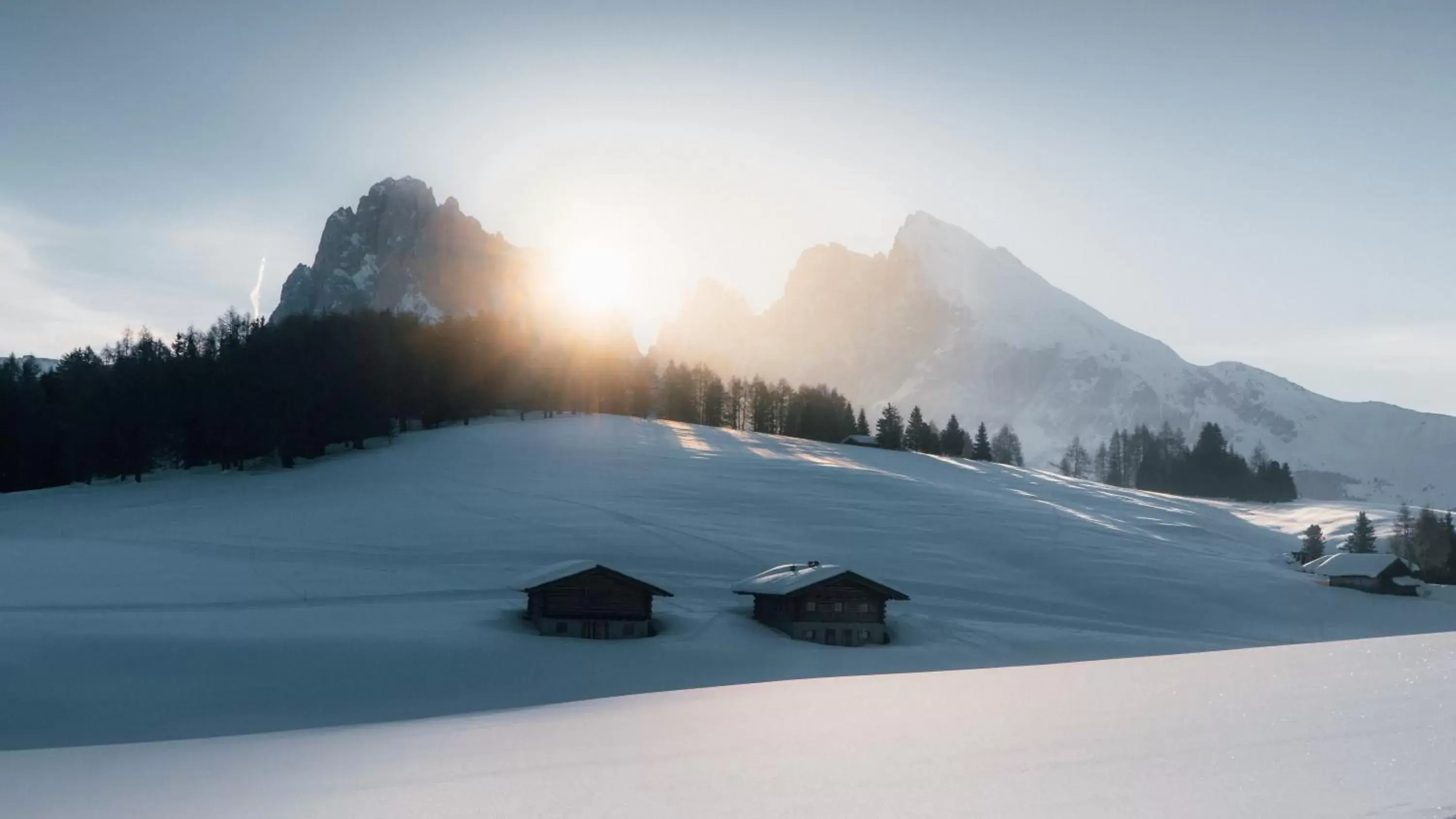 Winter in Sensoria Dolomites