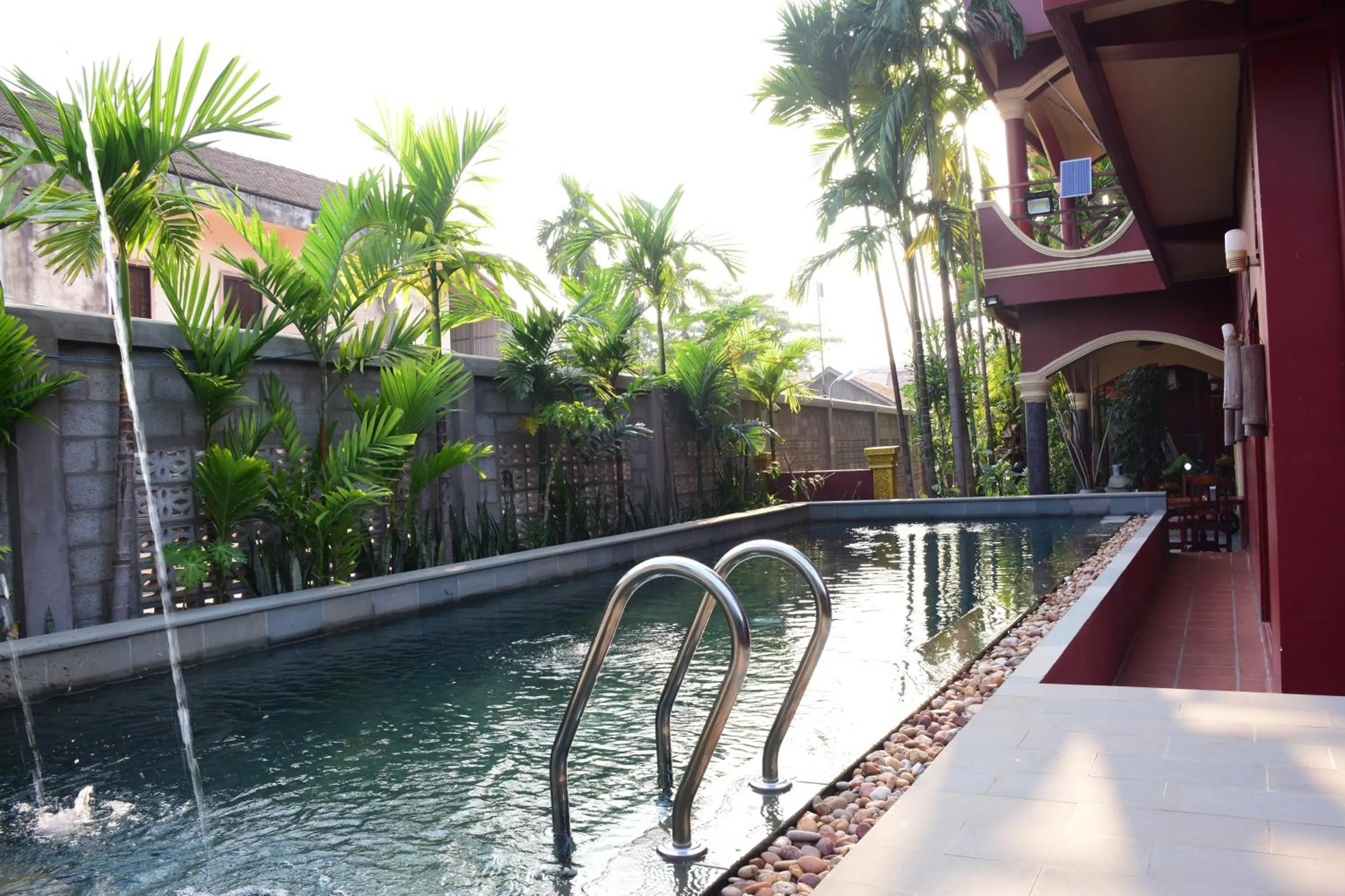 Swimming pool in Bou Savy Guesthouse