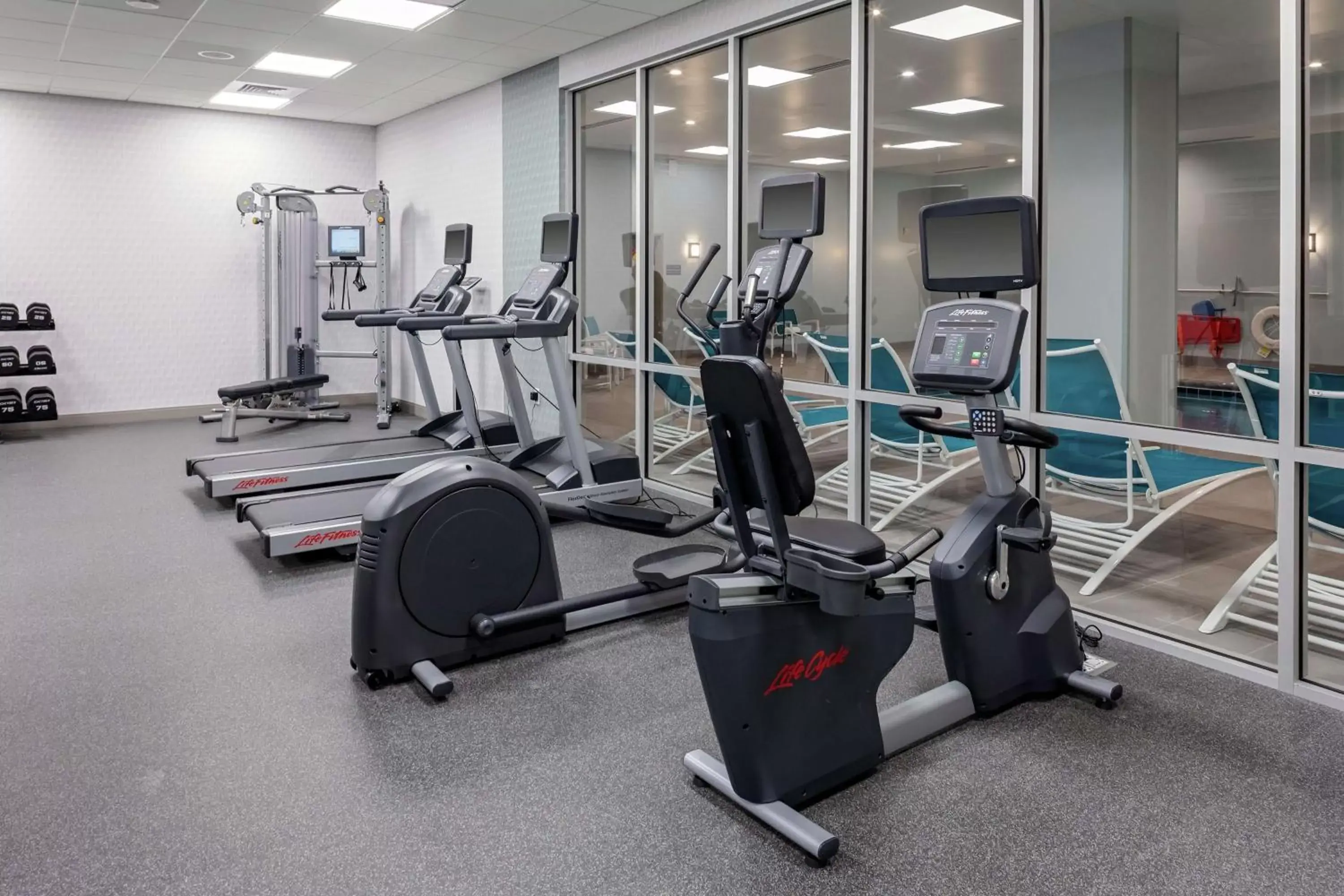 Fitness centre/facilities, Fitness Center/Facilities in Hilton Garden Inn Colorado Springs Downtown, Co