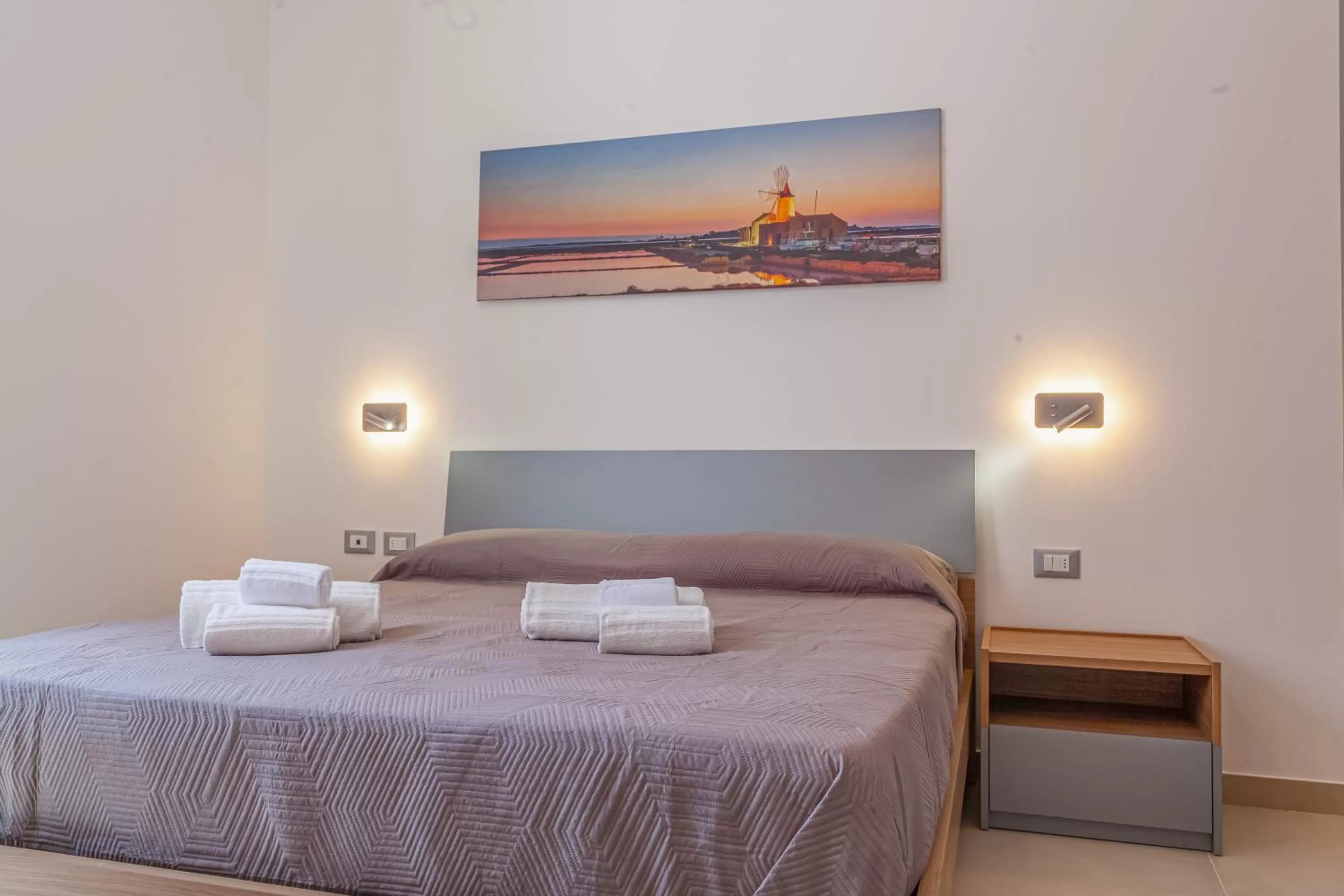 Bedroom, Bed in Isgrò Rooms