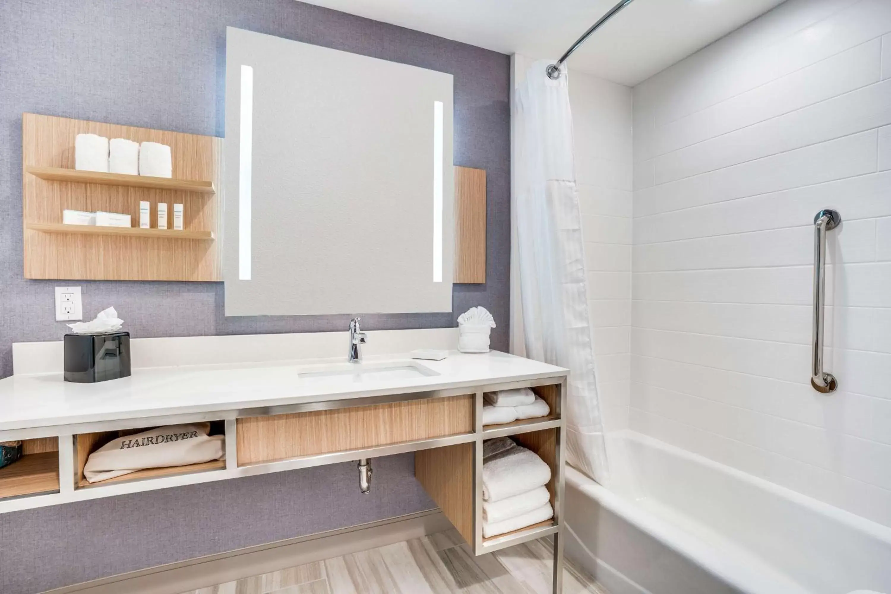 Bathroom in Hilton Garden Inn Dallas-Central Expy/North Park Area, Tx