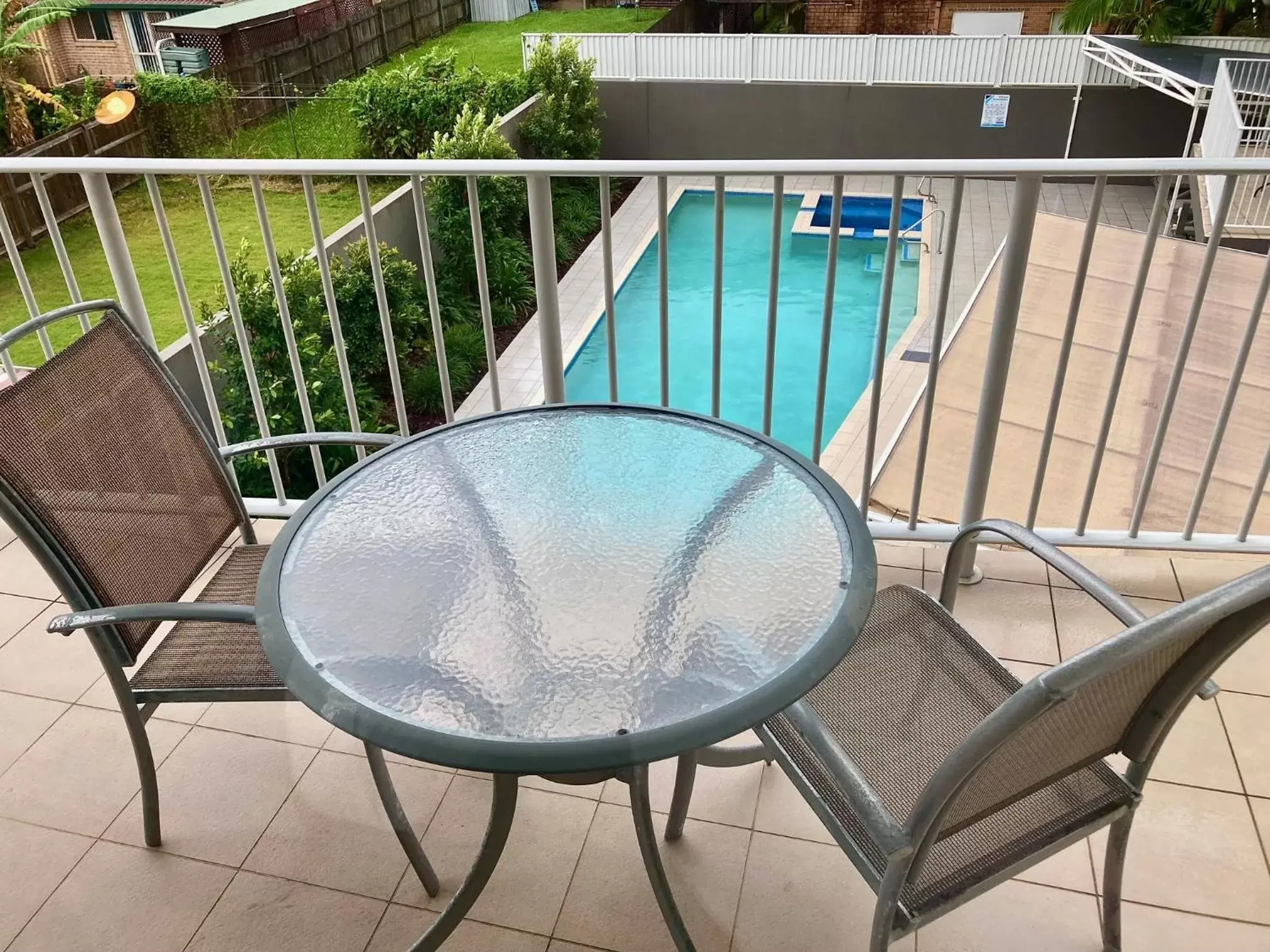 Balcony/Terrace in Ocean Views Resort Caloundra