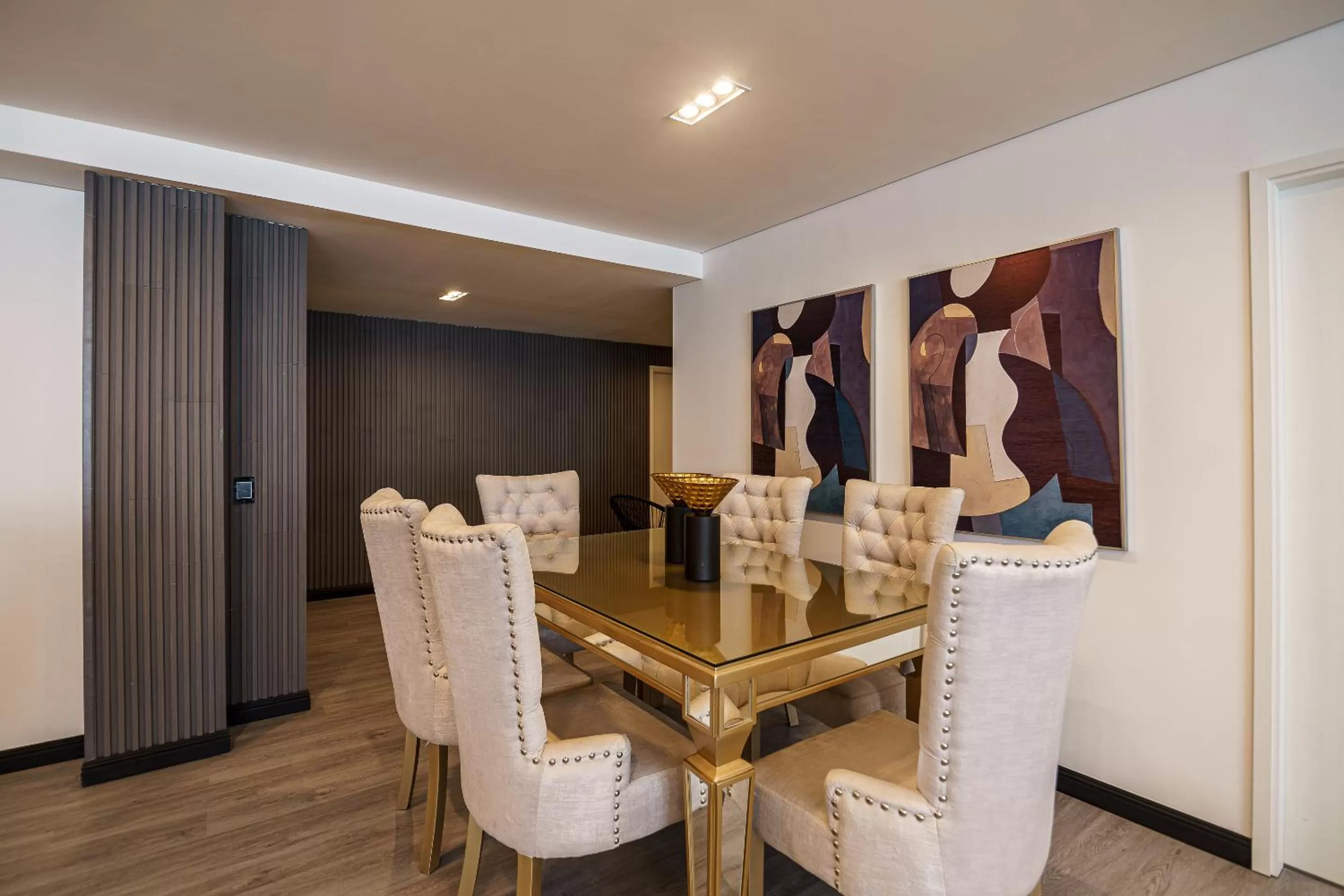 Dining area in First Class Hotel