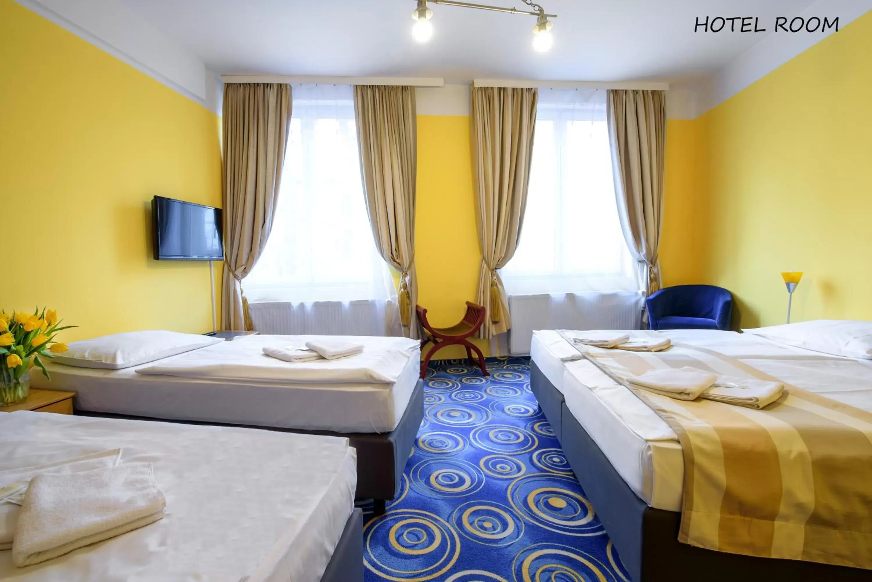 Bed in Hotel Otakar