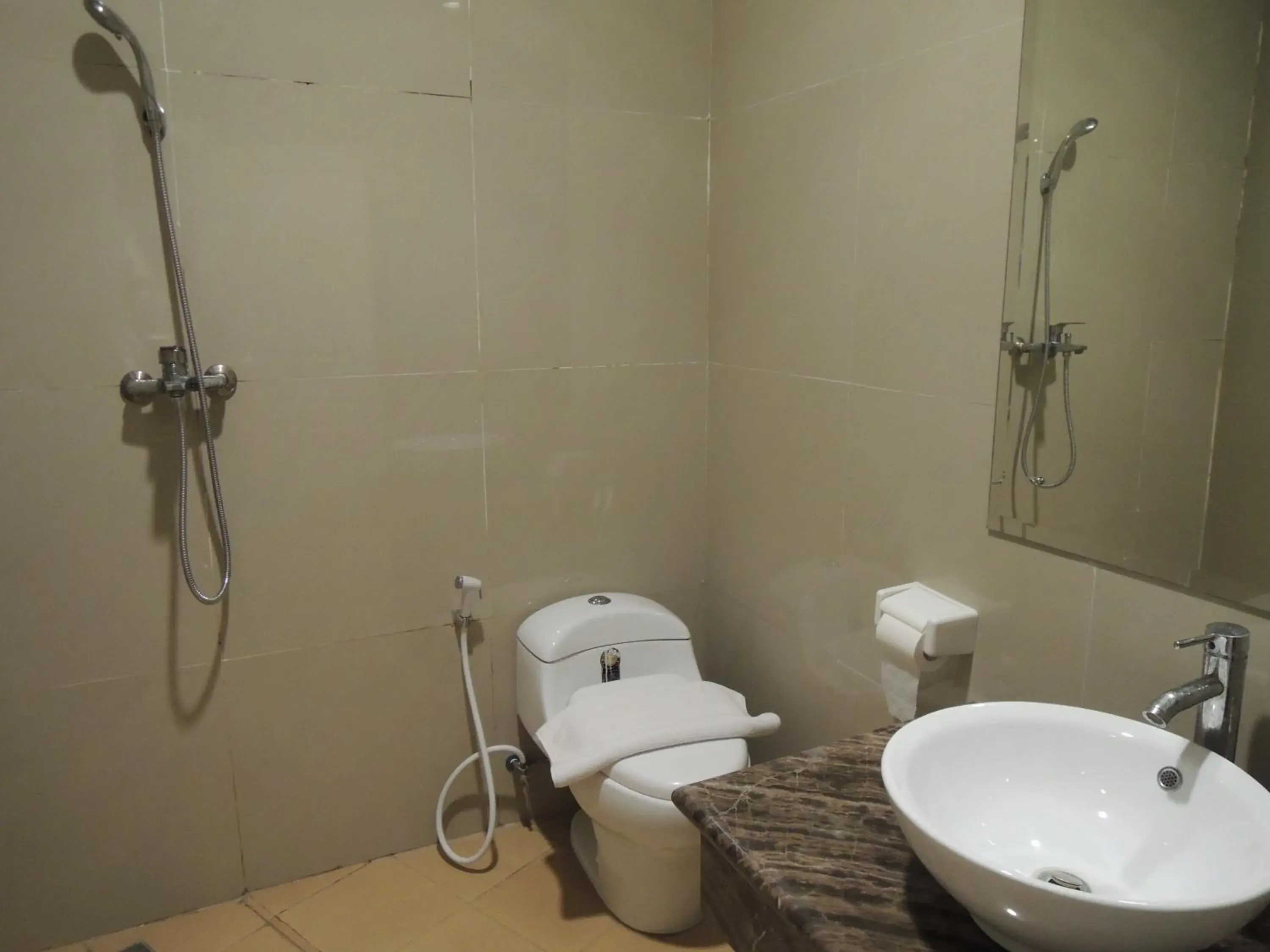 Bathroom in Hotel 55