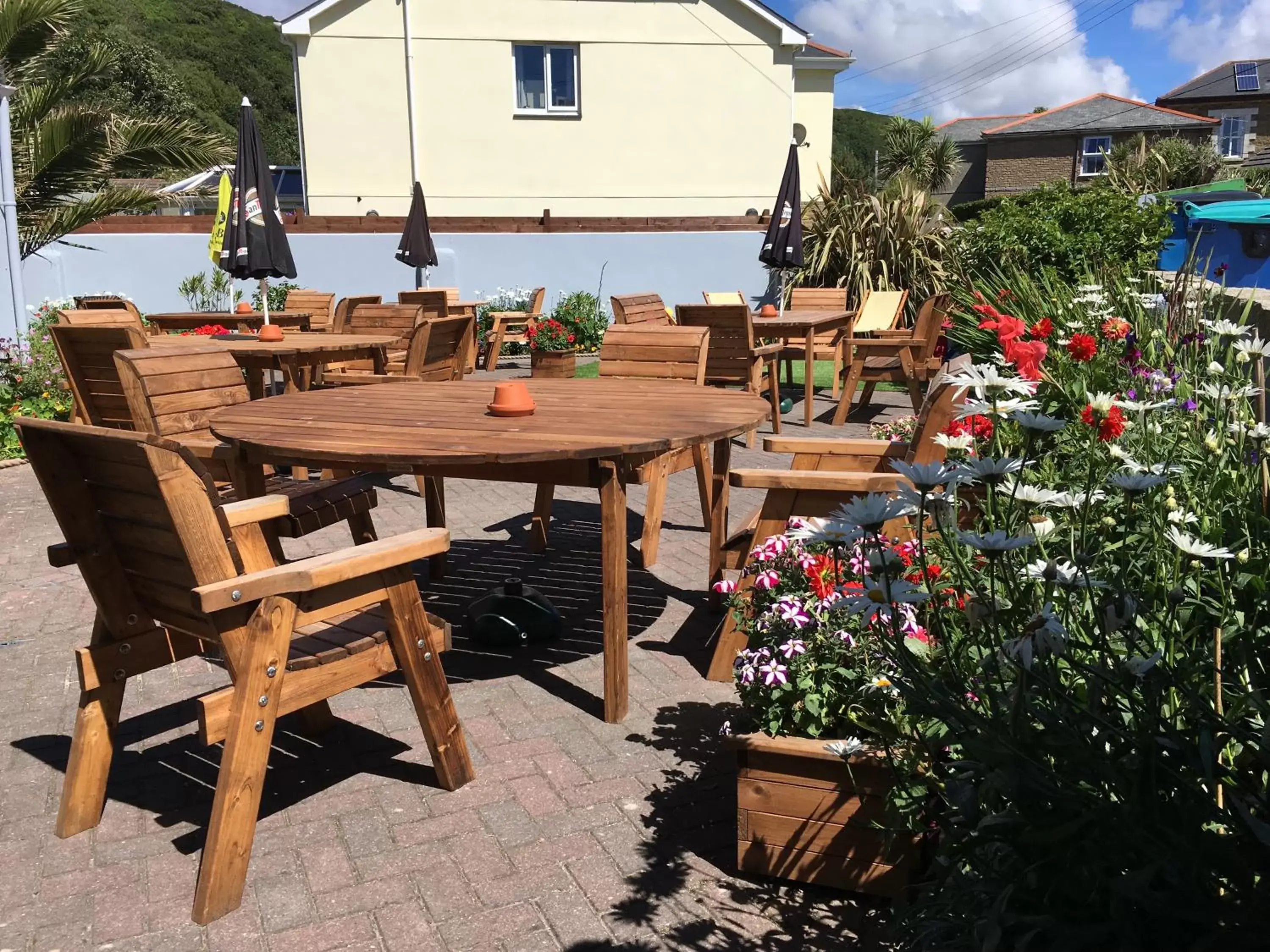 Garden in Portreath Arms