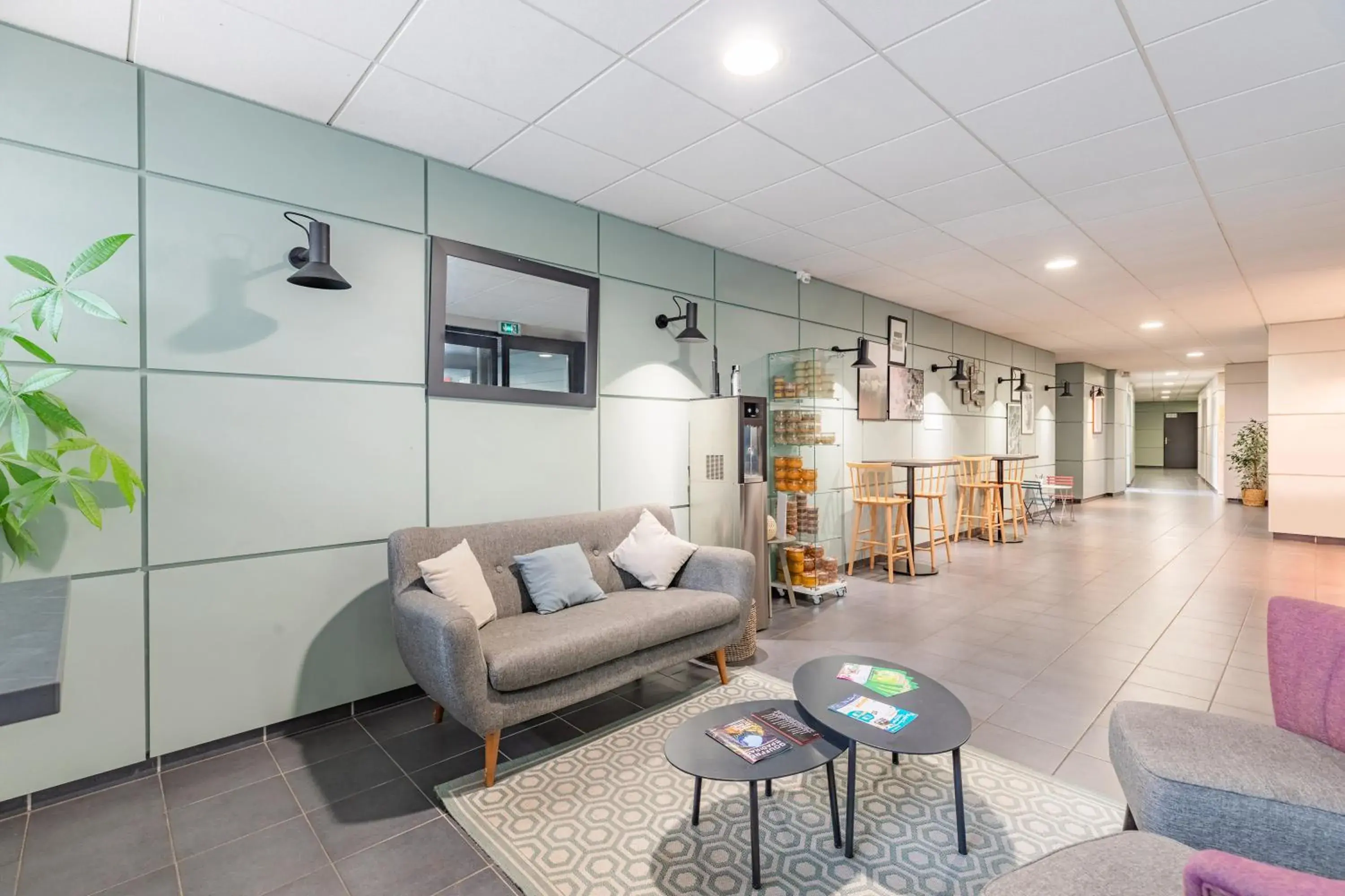 Living room in Appart'City Classic Limoges Living room in Appart'City Classic Limoges