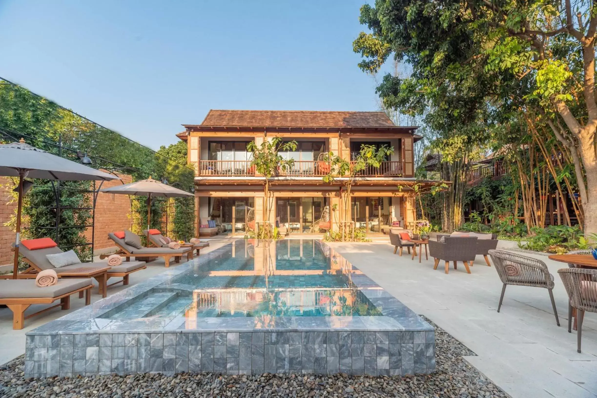 Property building, Swimming Pool in Pai Village Boutique Resort