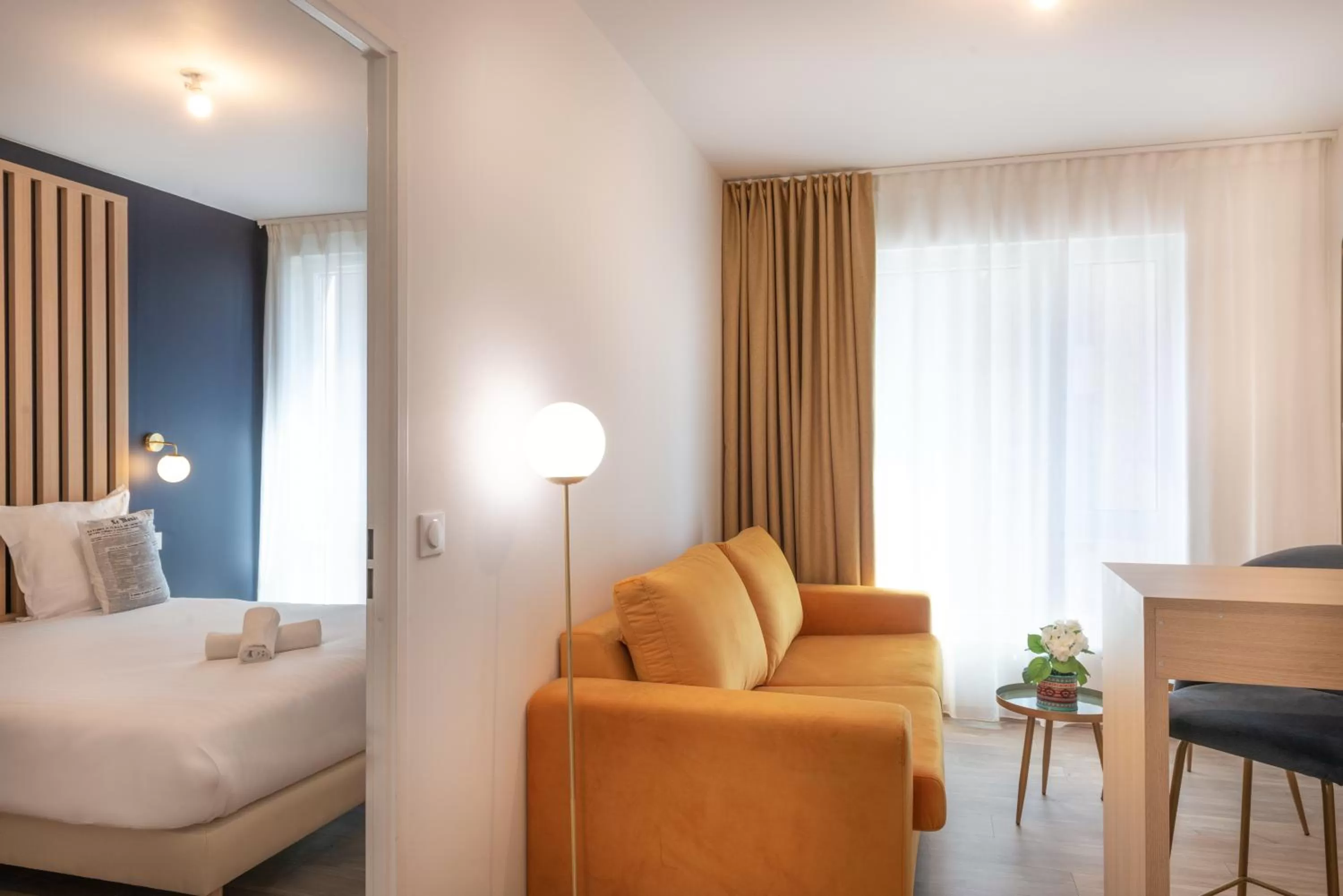 Photo of the whole room in The Originals Résidence Le Monde Paris Ivry Confluence