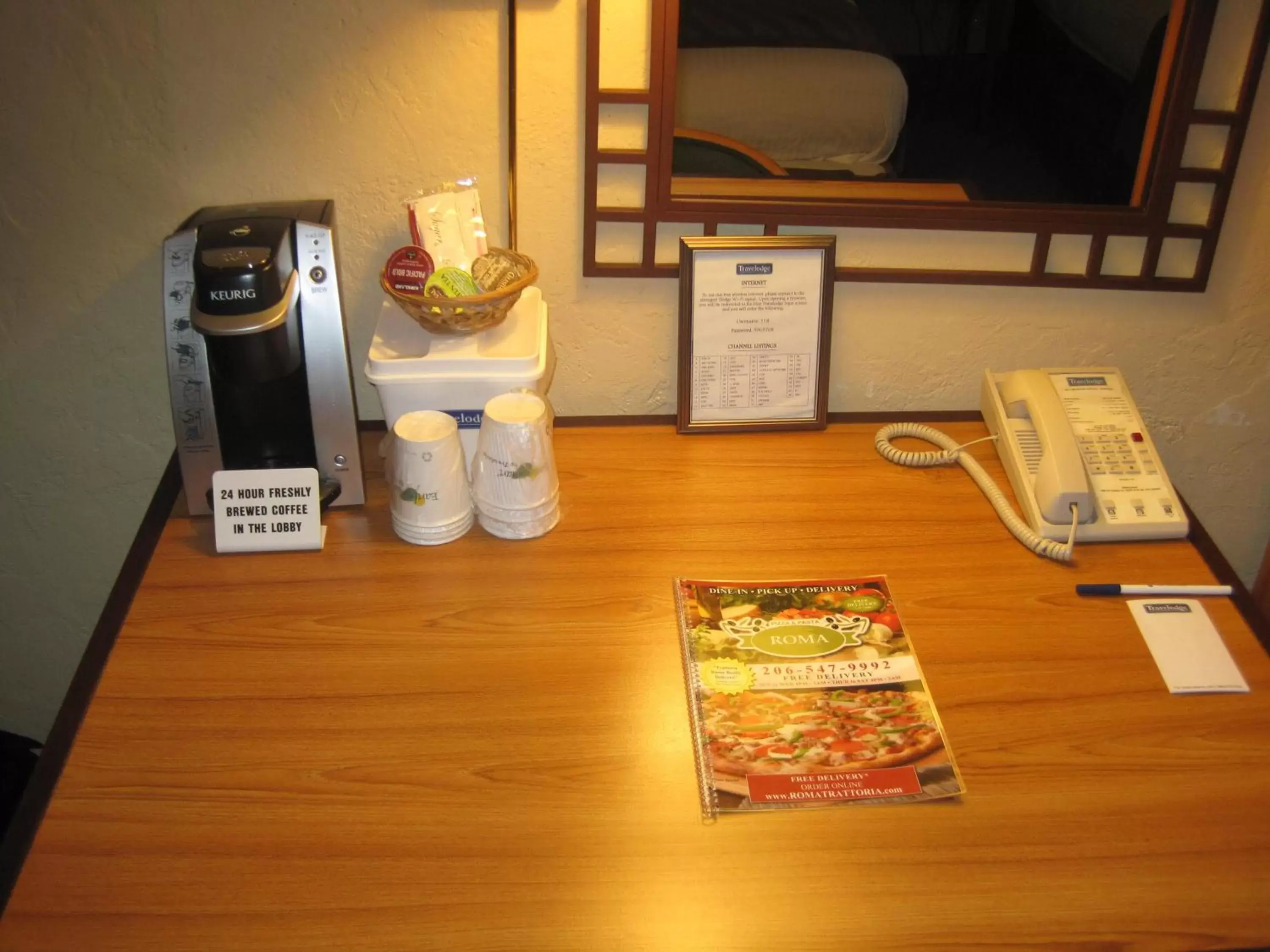 Food and drinks in Travelodge by Wyndham Seattle By The Space Needle Food and drinks in Travelodge by Wyndham Seattle By The Space Needle